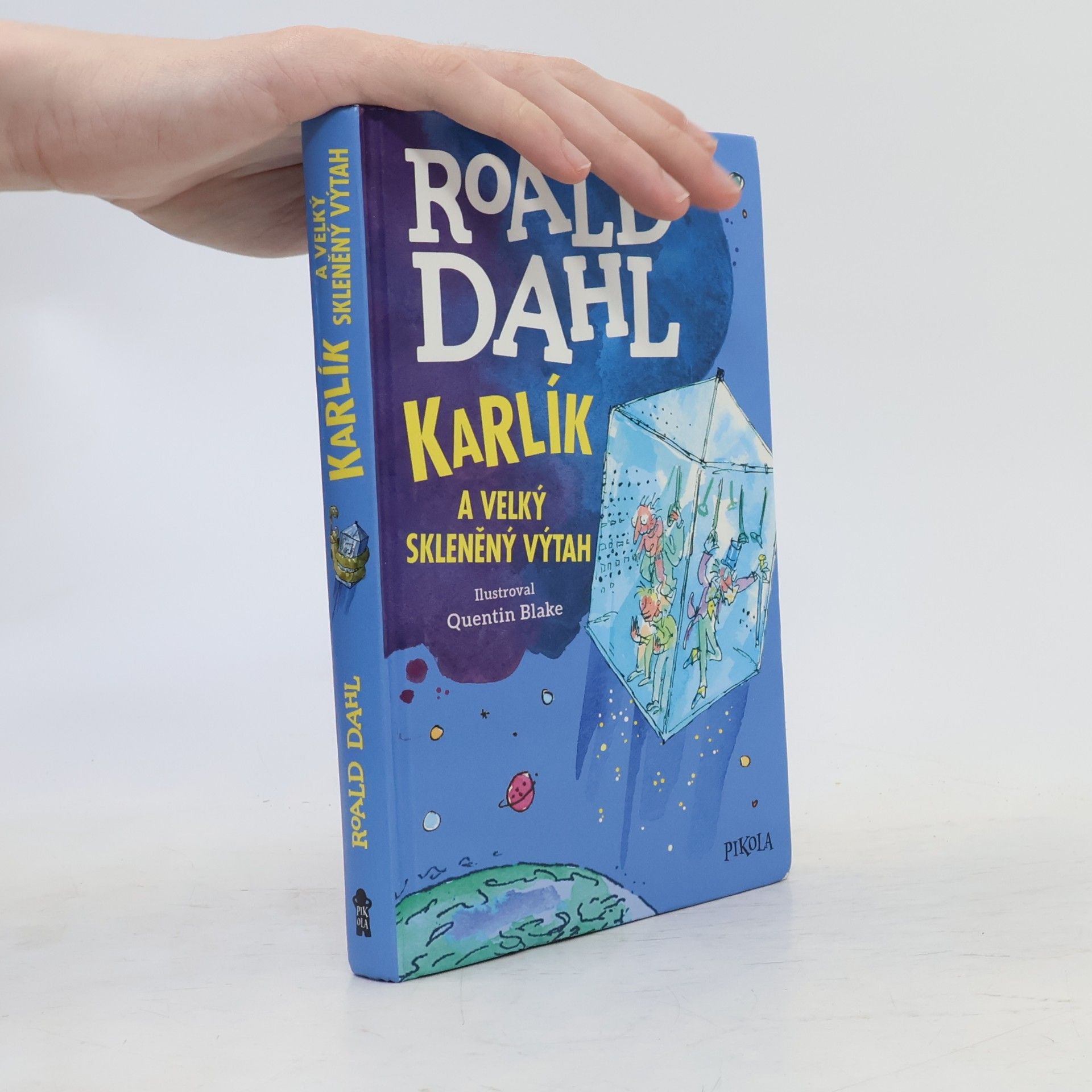 Roald Dahl Karlík a velký skleněný výtah