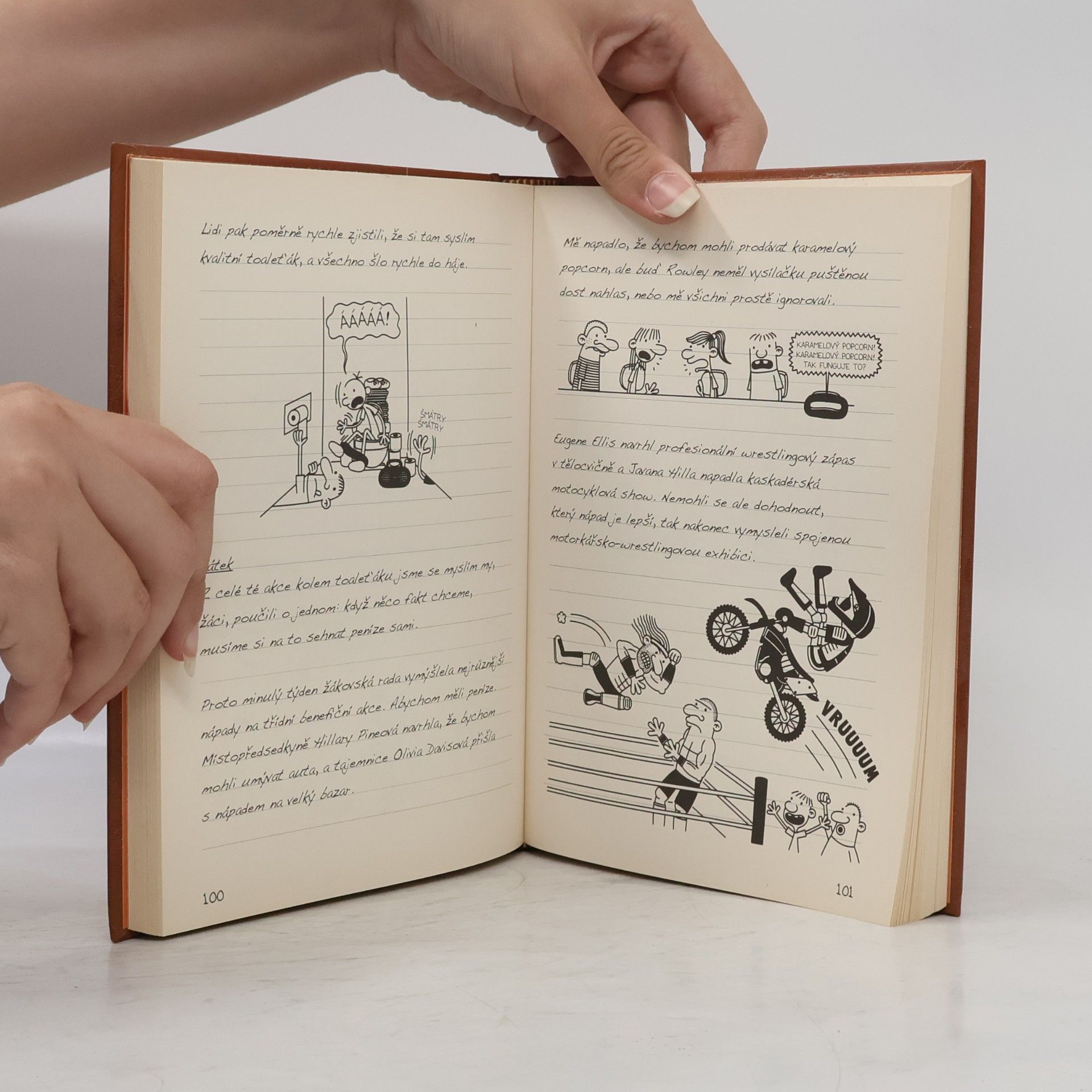 Jeff Kinney Deník malého poseroutky 7. Páté kolo u vozu