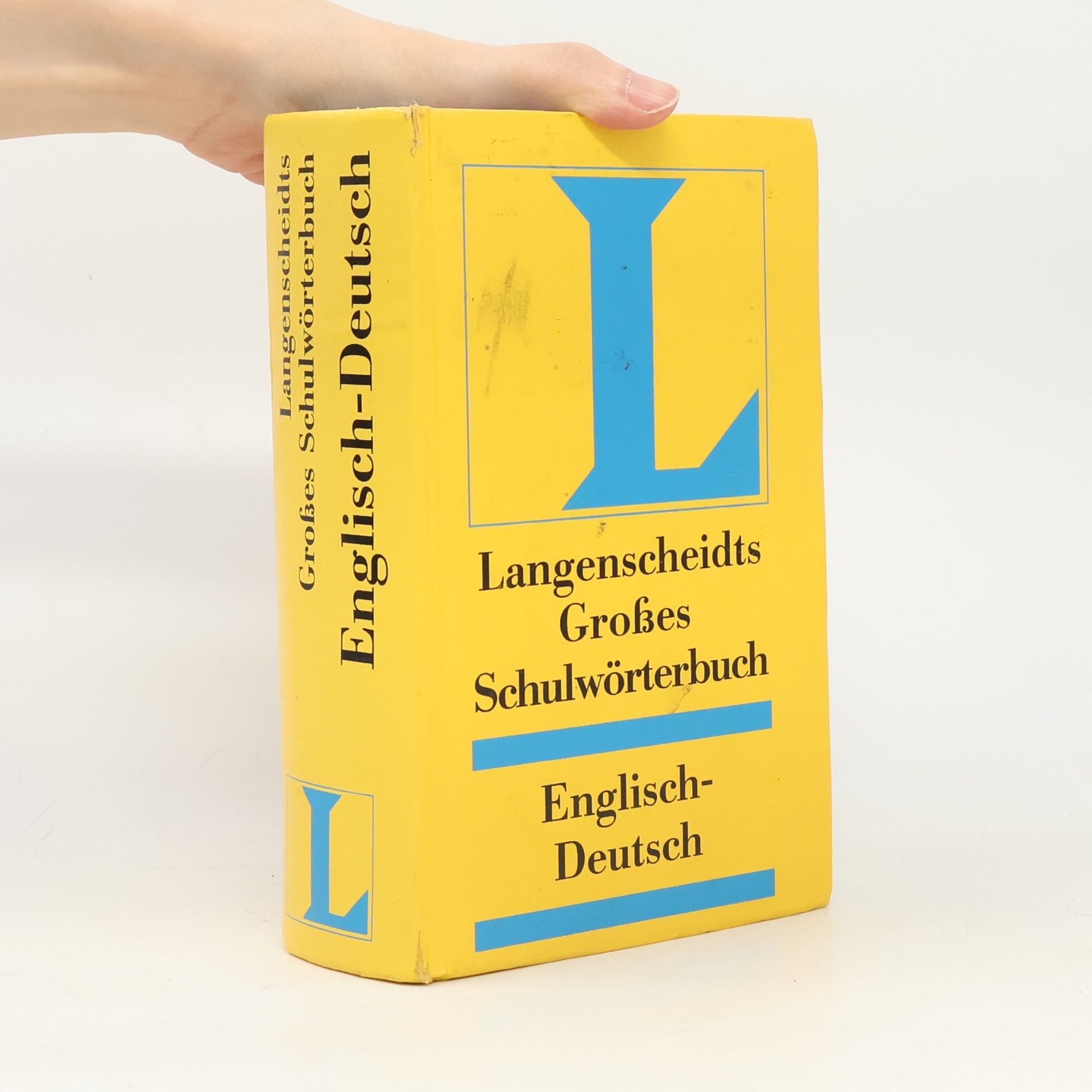 Various authors Langenscheidts grosses Schulwörterbuch Englisch-Deutsch