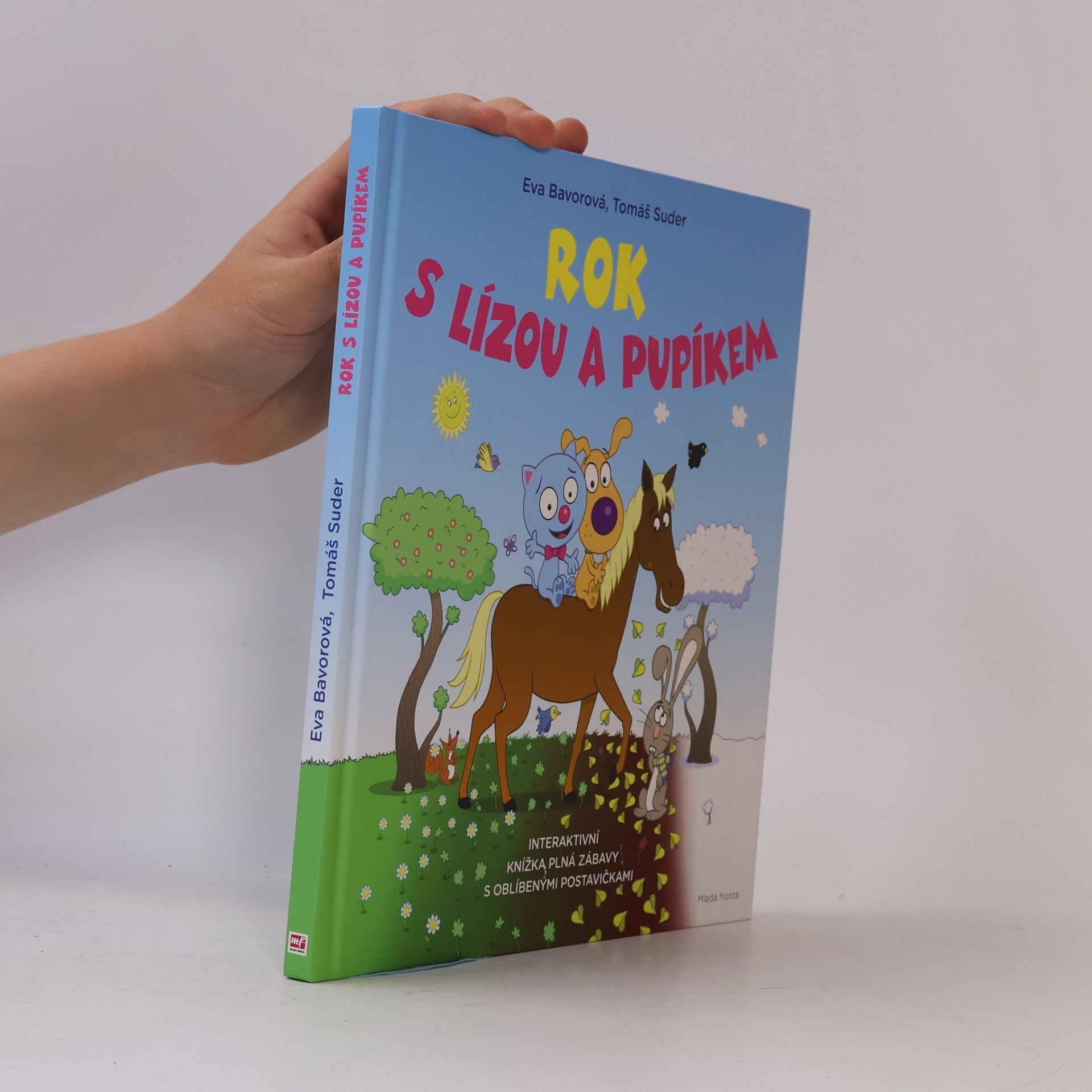 Eva Bavorová Rok s Lízou a Pupíkem