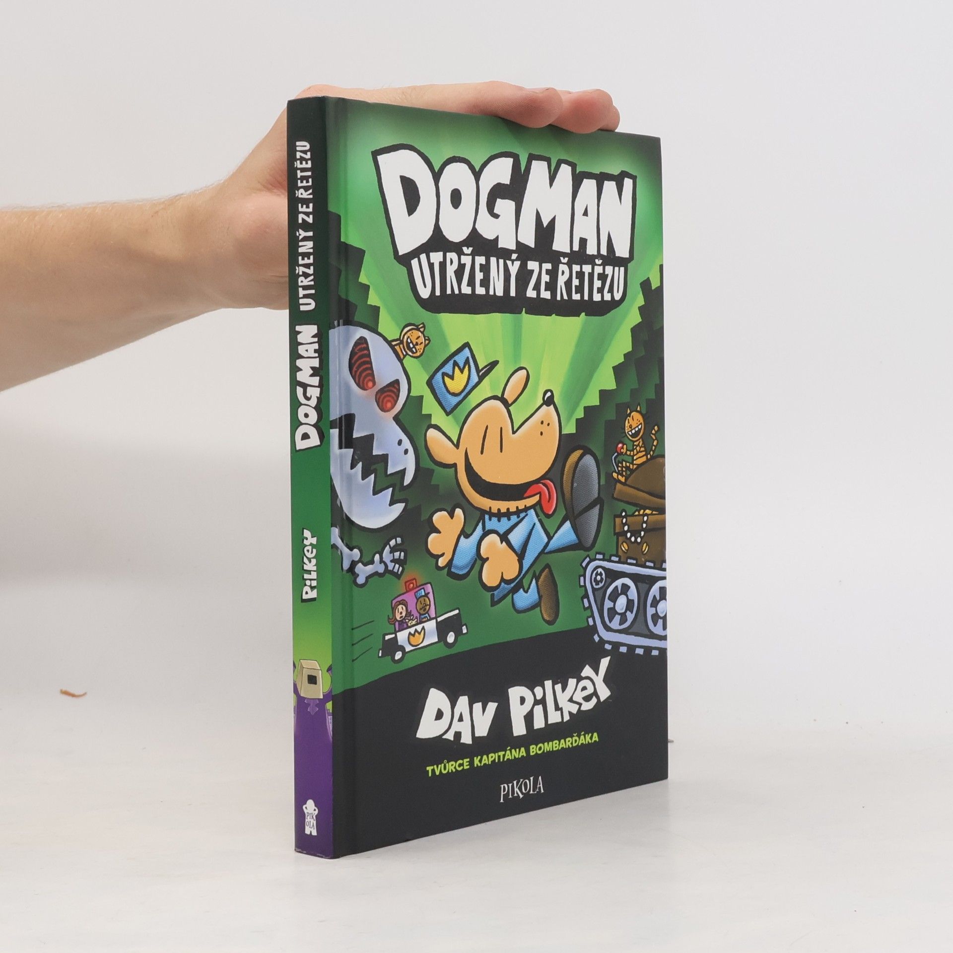 Dav Pilkey Dogman utržený ze řetězu
