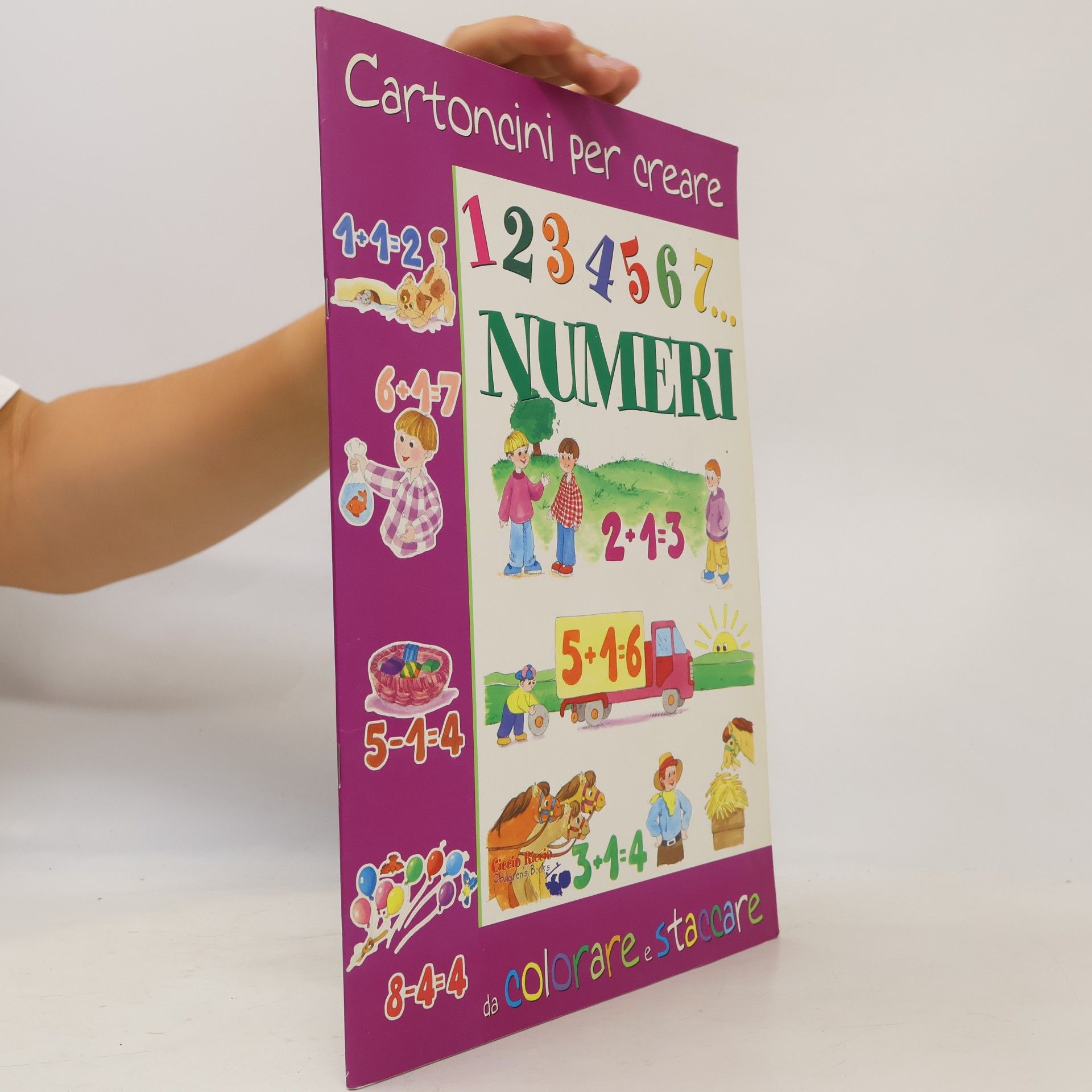 Laura Turati 1 2 3 4 5 6 7. .. Numeri da colorare e staccare
