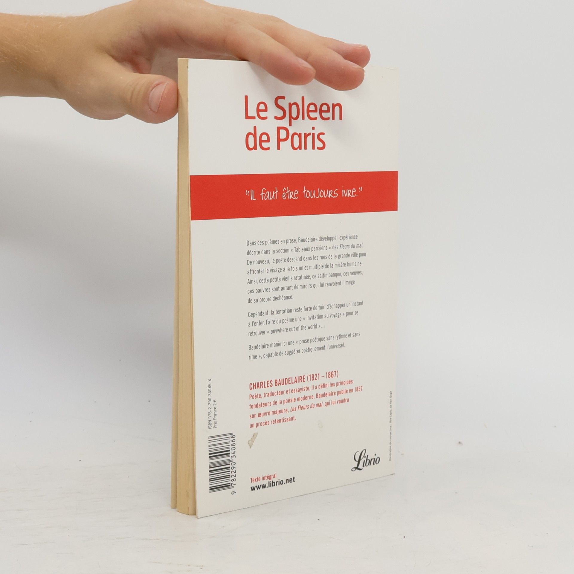 Charles Baudelaire Le spleen de Paris