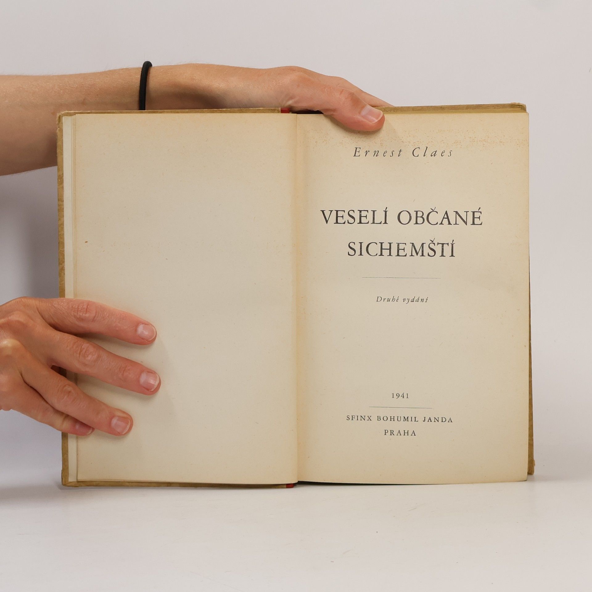 Ernest Claes Veselí občané sichemští