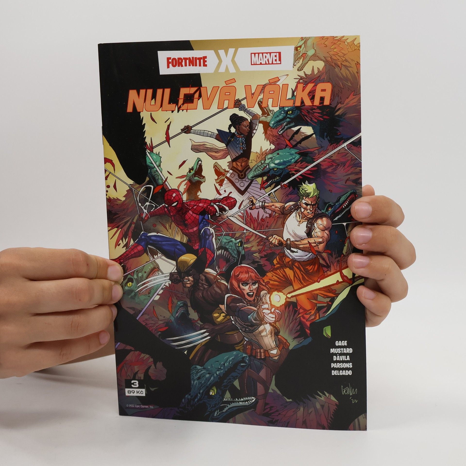 Christos N. Gage Fortnite x Marvel. Nulová válka 3