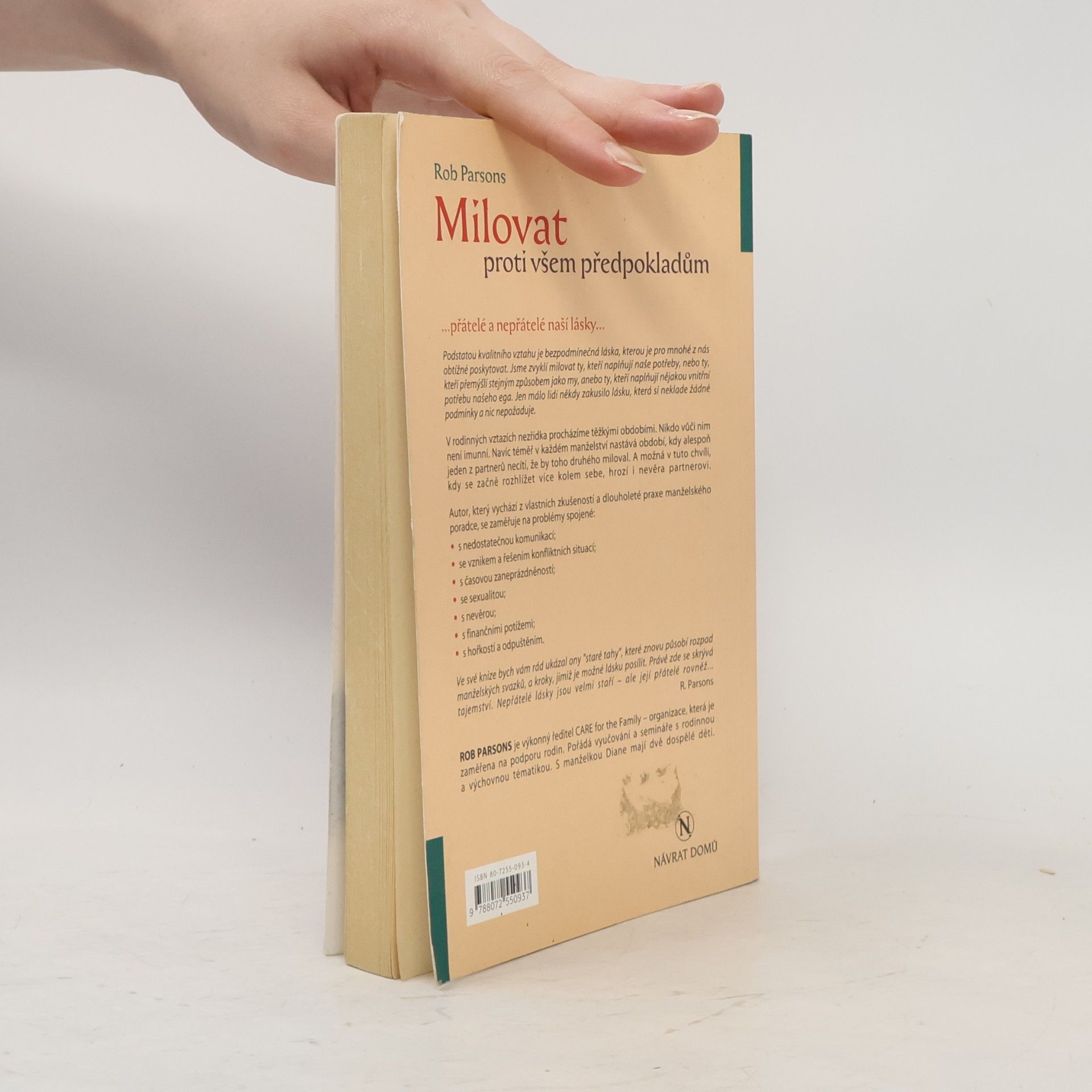 Rob Parsons Milovat proti všem předpokladům