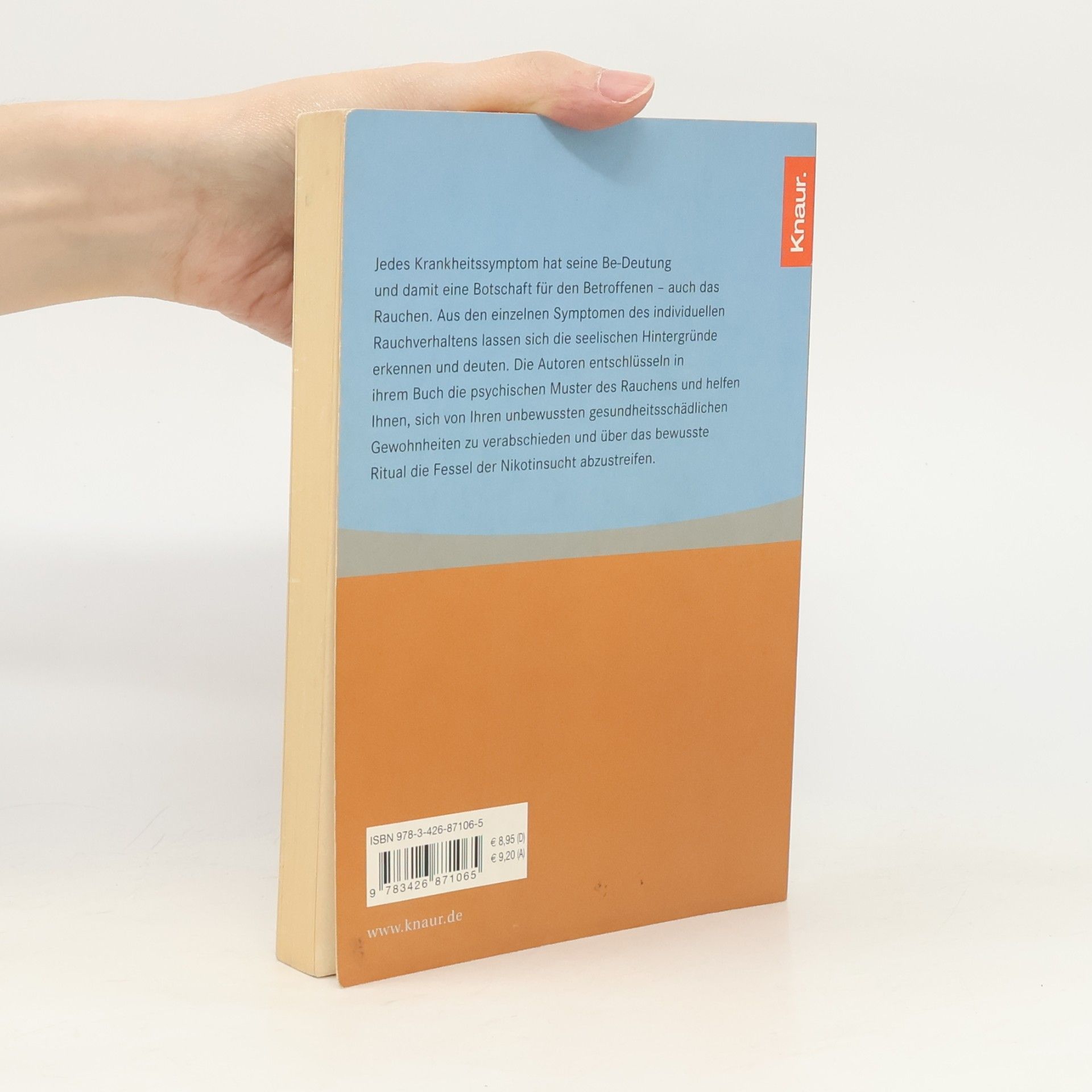 Ruediger Dahlke Die Psychologie des blauen Dunstes