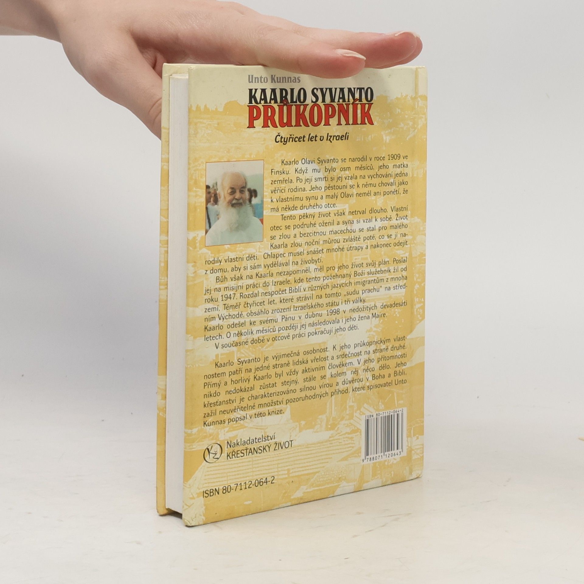 Unto Kunnas Průkopník - Kaarlo Syvanto