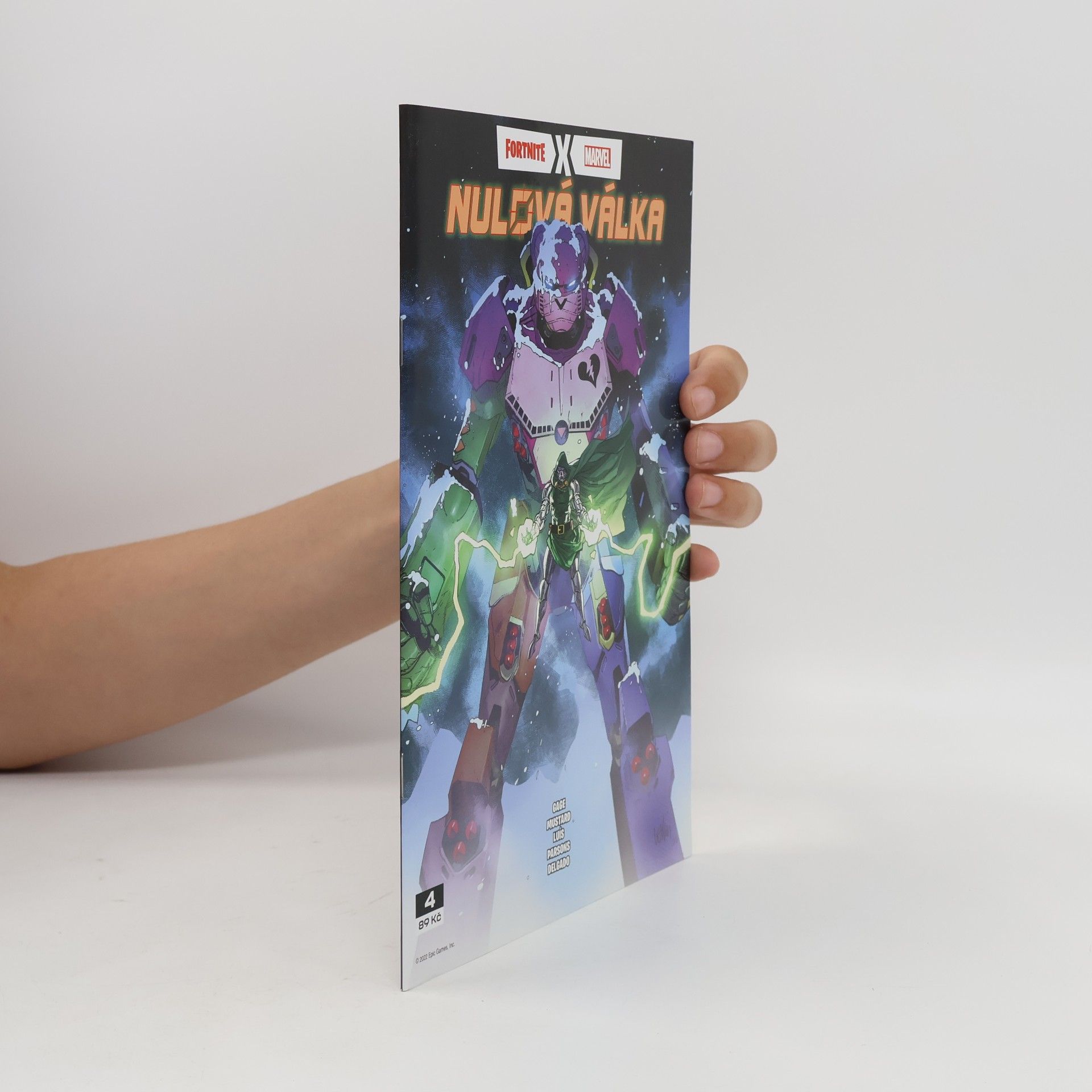 Sergio Dávila Fortnite X Marvel. Nulová válka 4