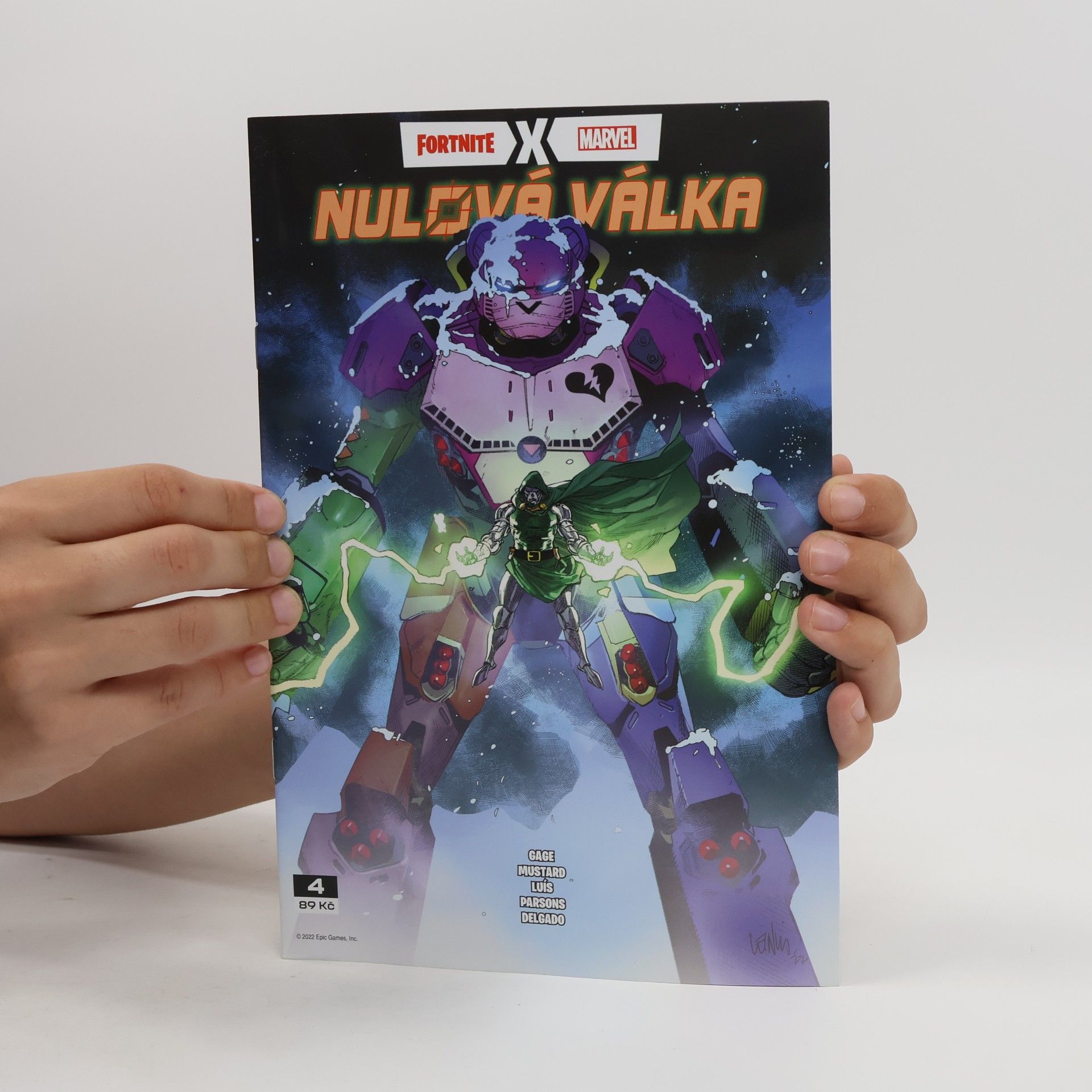 Donald Mustard Fortnite X Marvel. Nulová válka 4
