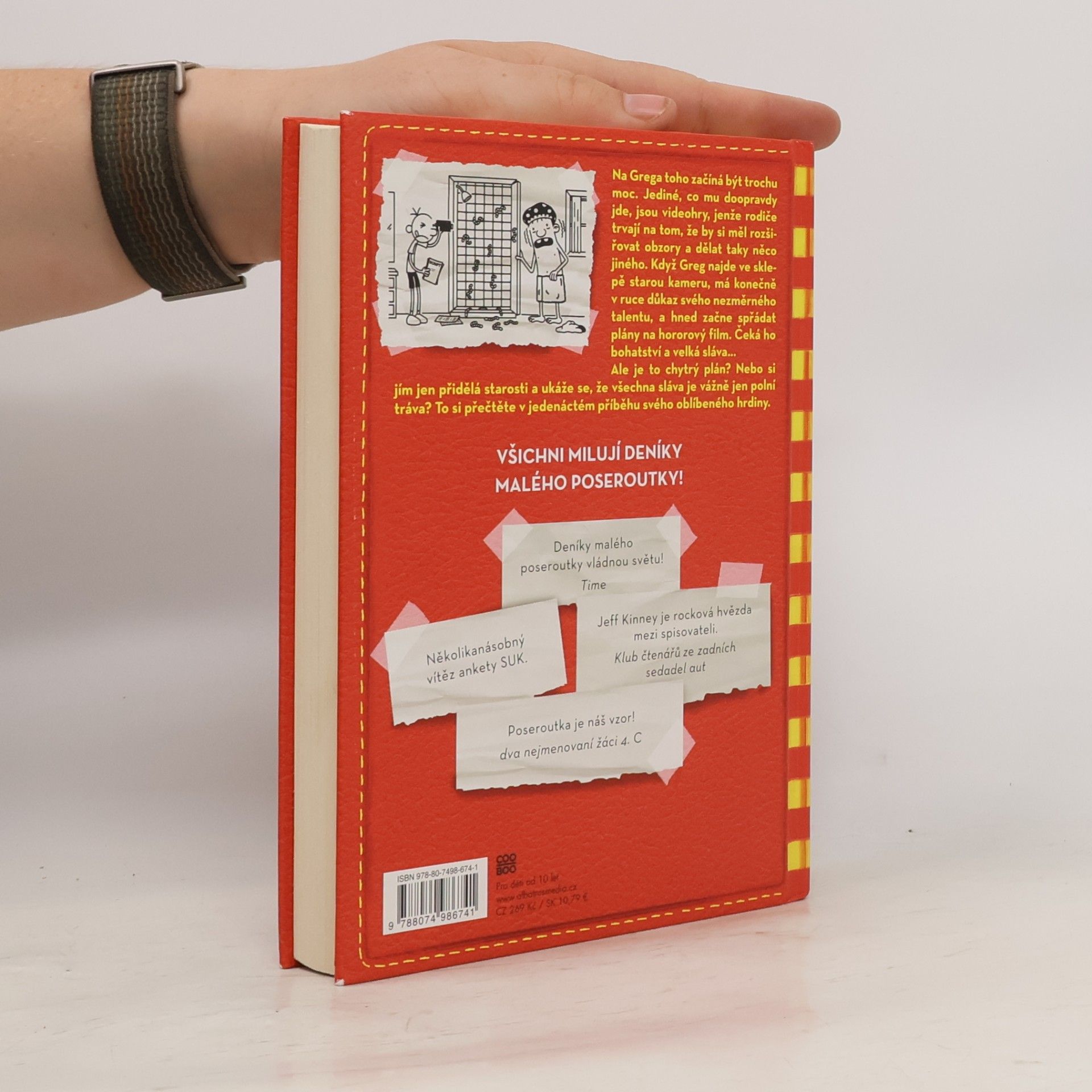 Jeff Kinney Deník malého poseroutky 11. Všechna sláva...