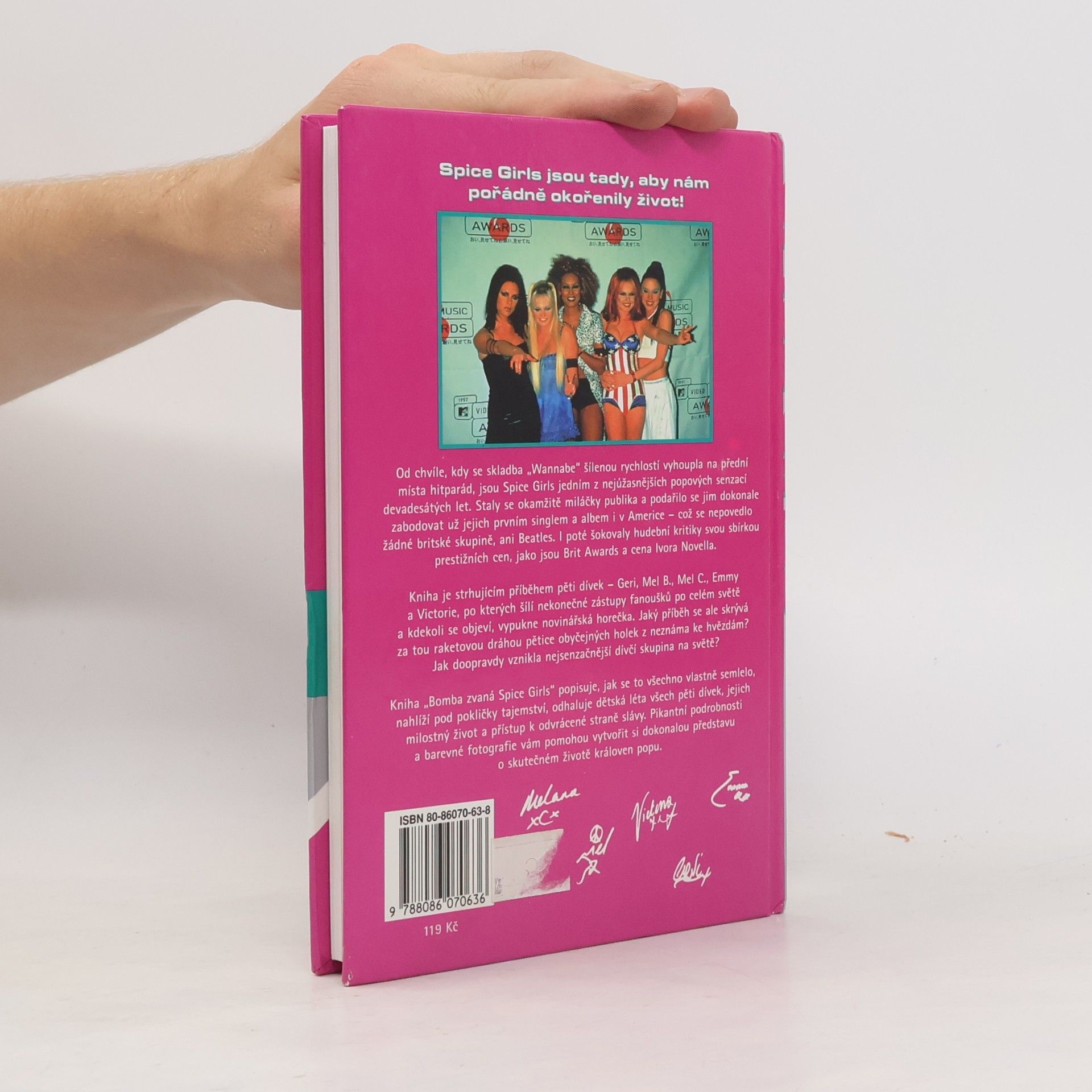 Robin McGibbon Bomba zvaná Spice Girls: Neautorizovaný příběh o založení známé skupiny