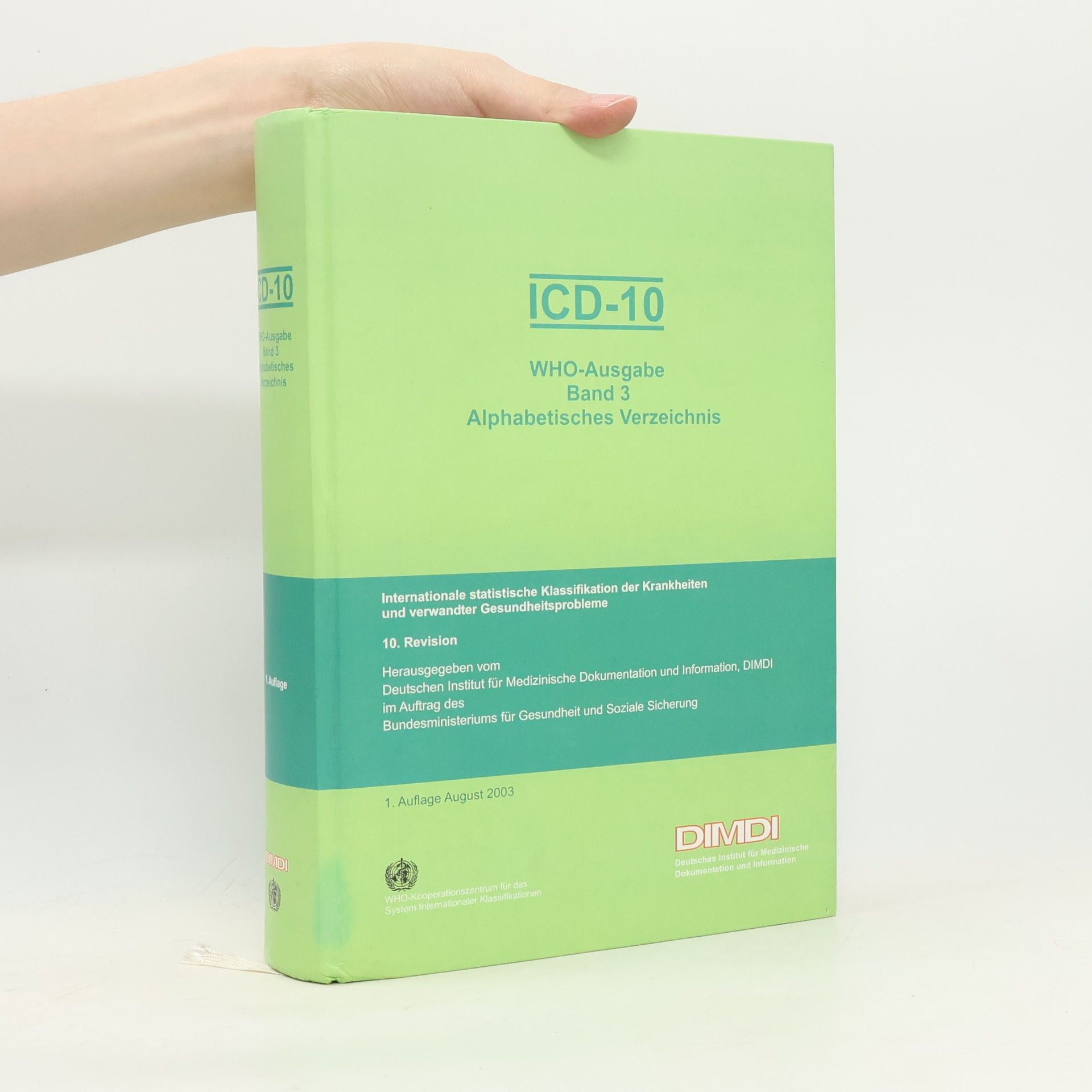 Autorenkollektiv ICD-10 Band 3