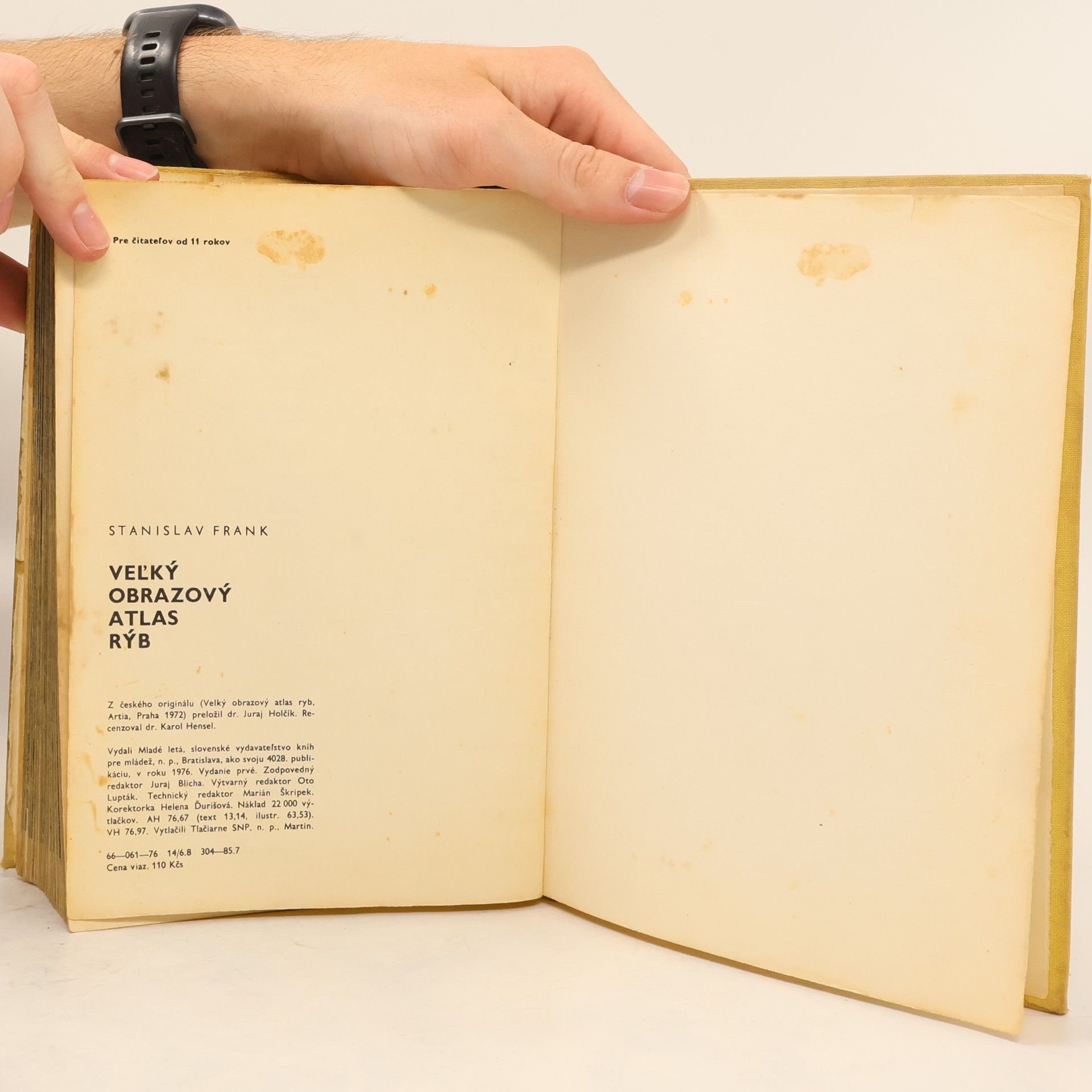 Stanislav Frank Veľký obrazový atlas rýb