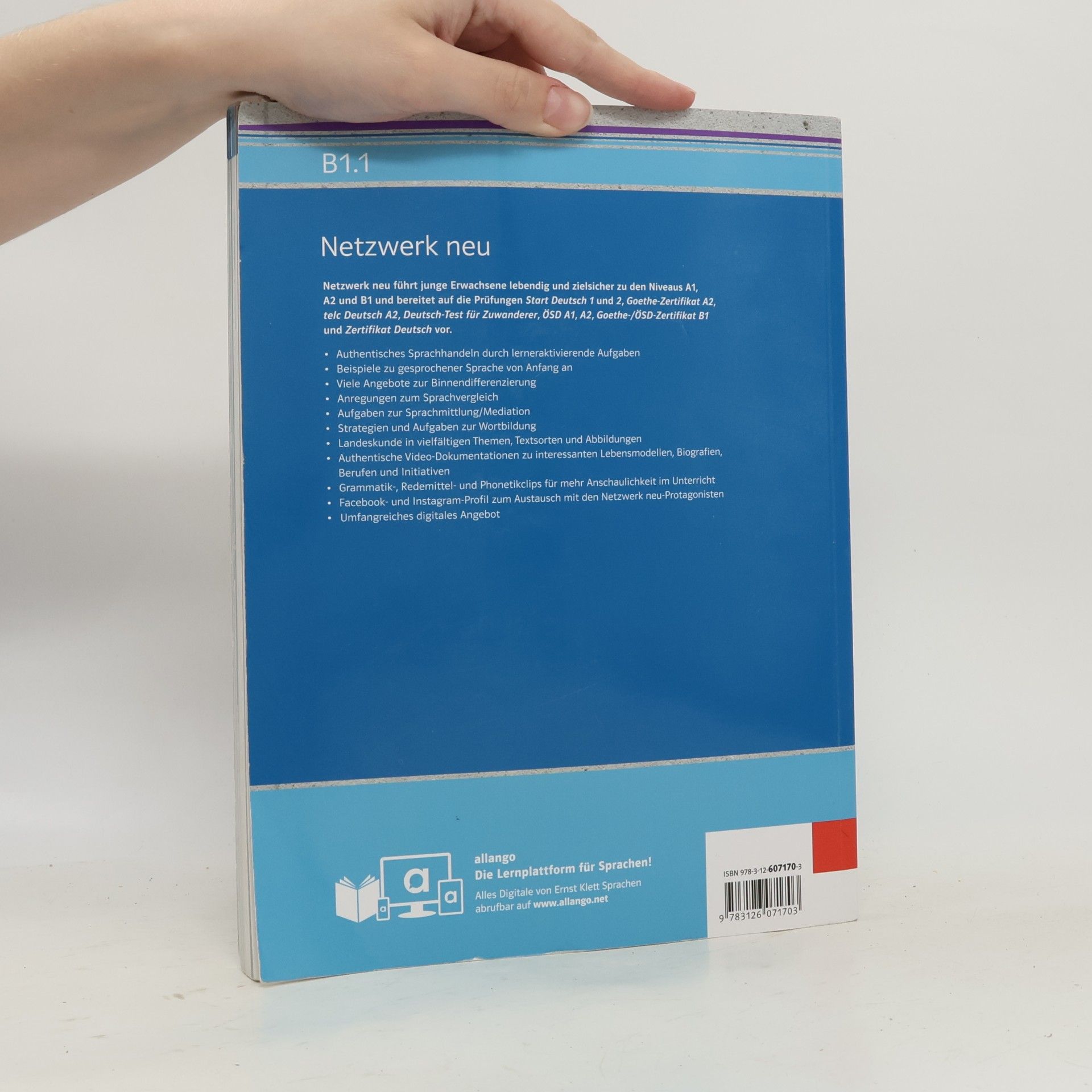 Collectif d'auteurs Netzwerk neu. Kurs- und Übungsbuch. B1.1