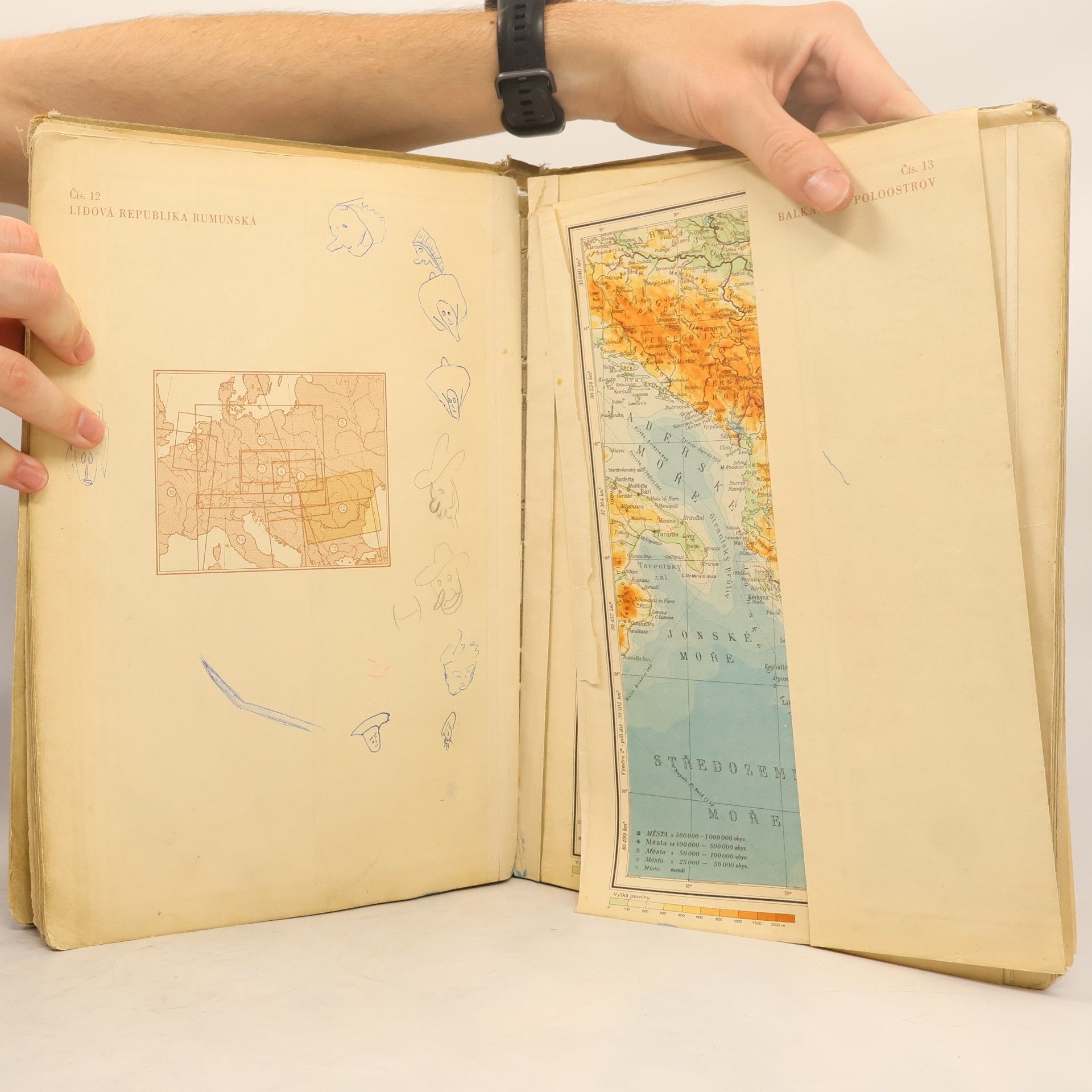 Bedřich Šalamon Školní zeměpisný atlas