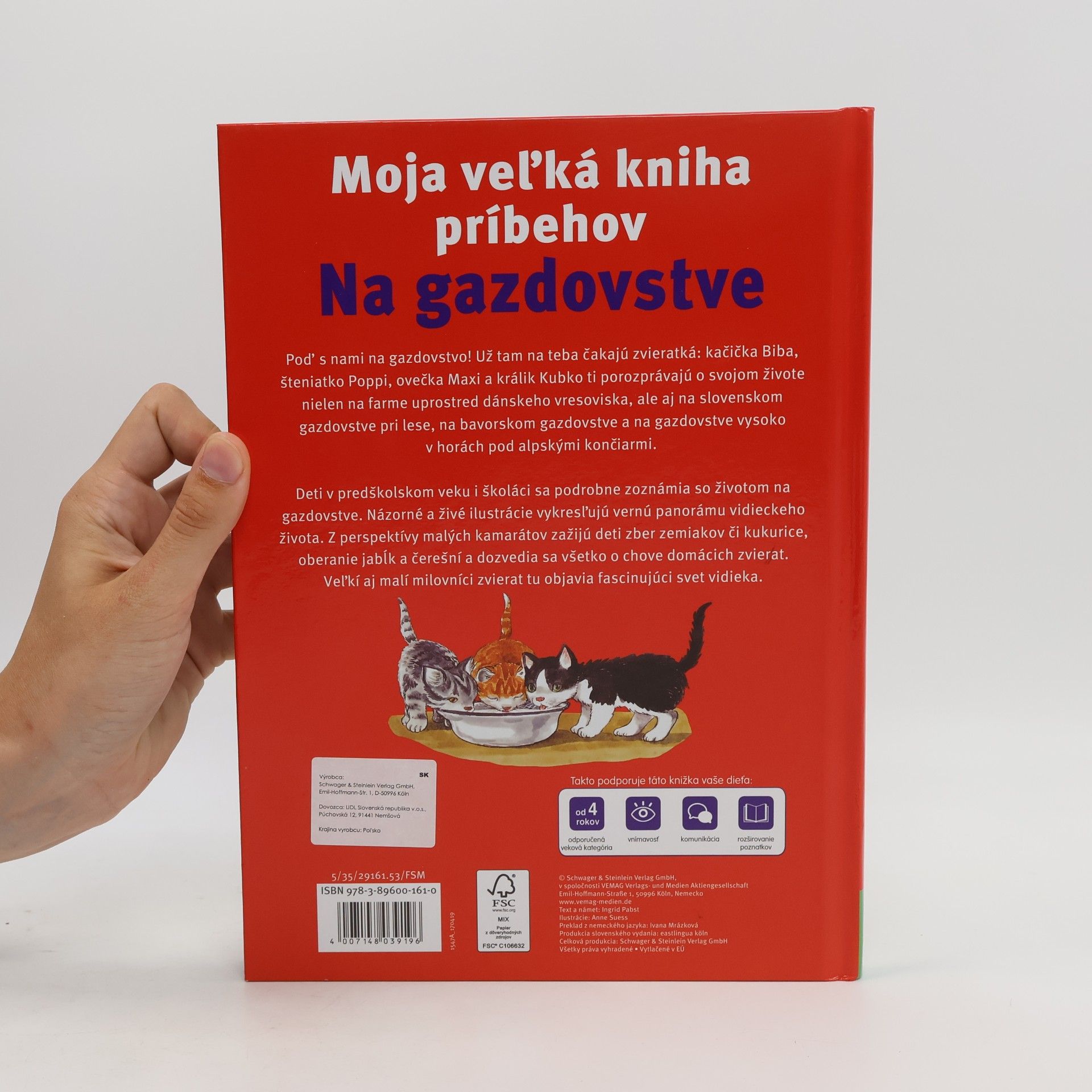Ingrid Pabst Moja veľká kniha príbehov. Na gazdovstve