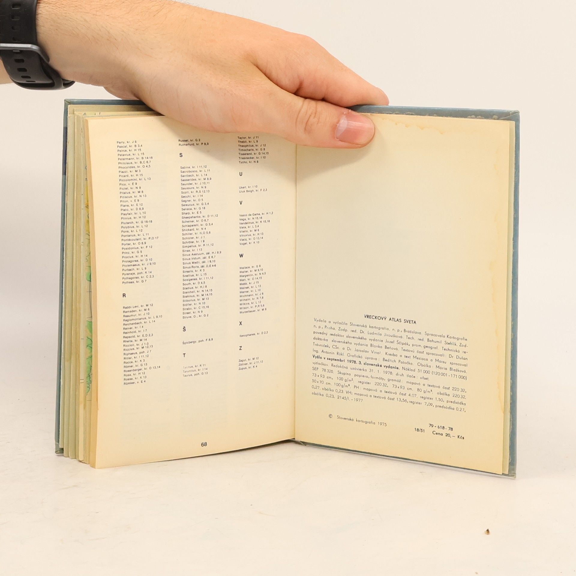 Various authors Vreckový atlas sveta