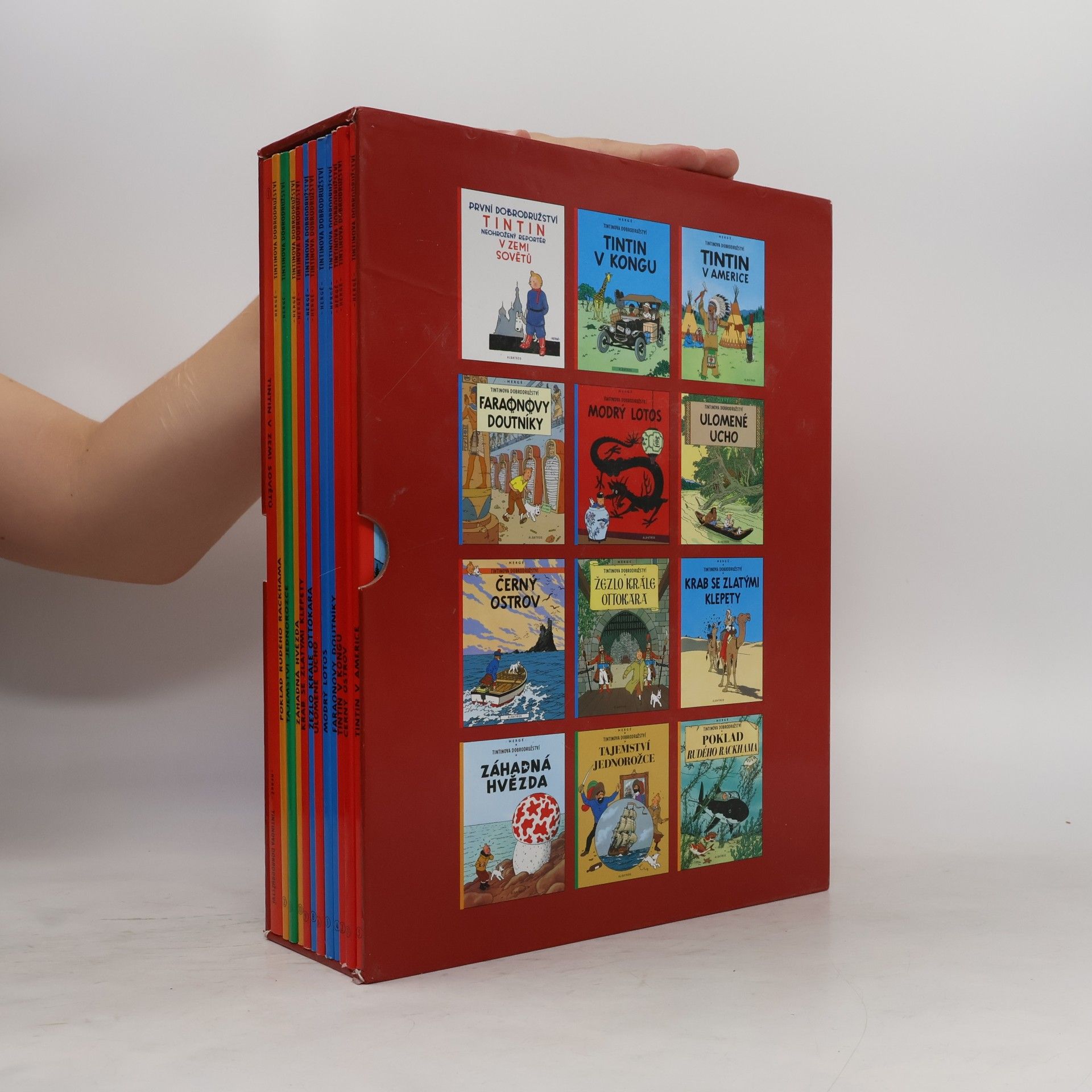 Hergé Tintinova dobrodružství 1–12 (kompletní vydání)
