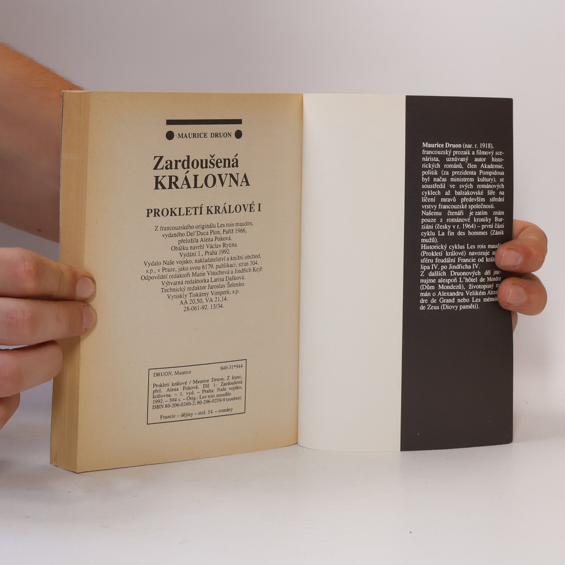 Maurice Druon Zardoušená královna