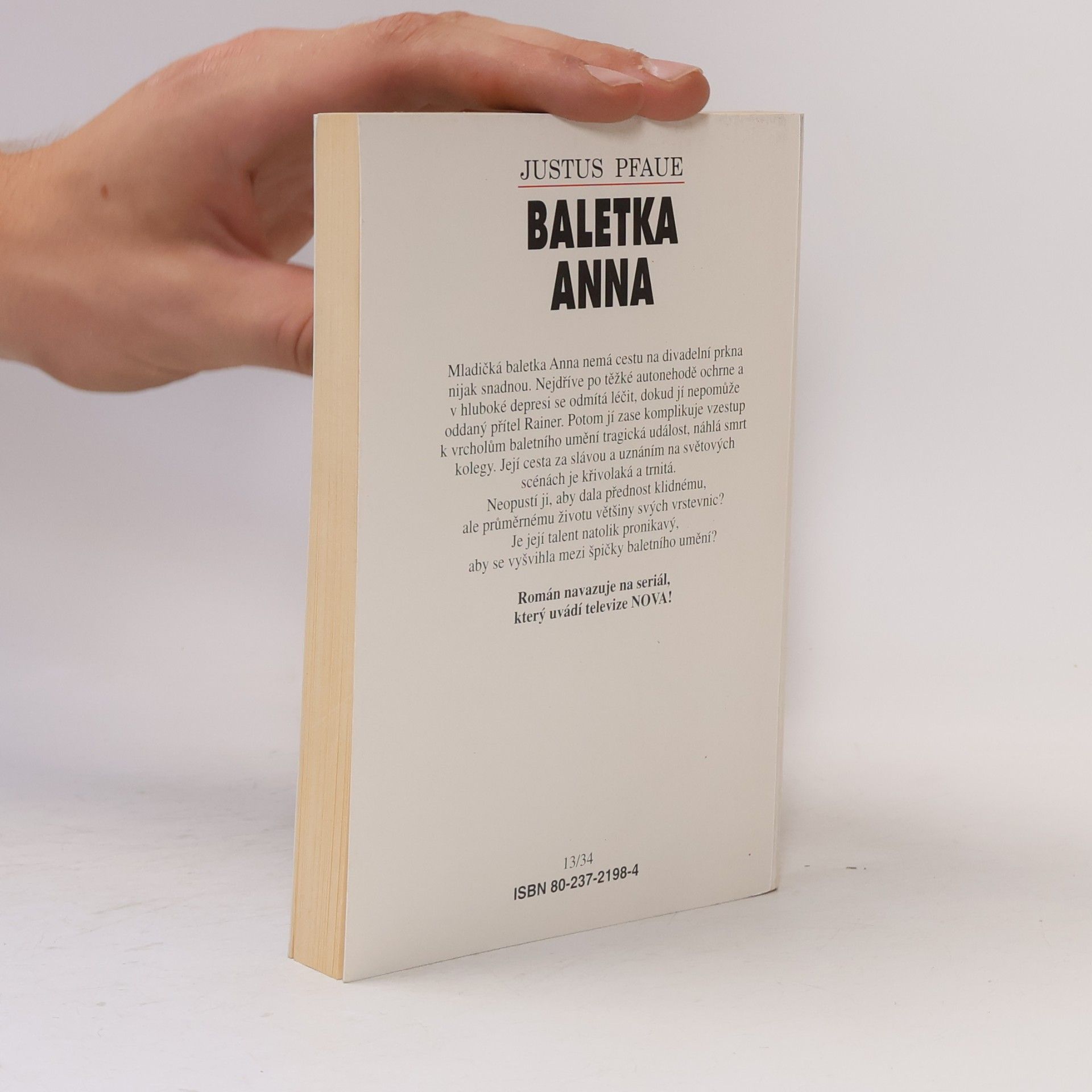 Justus Pfaue Baletka Anna. Anniny další osudy