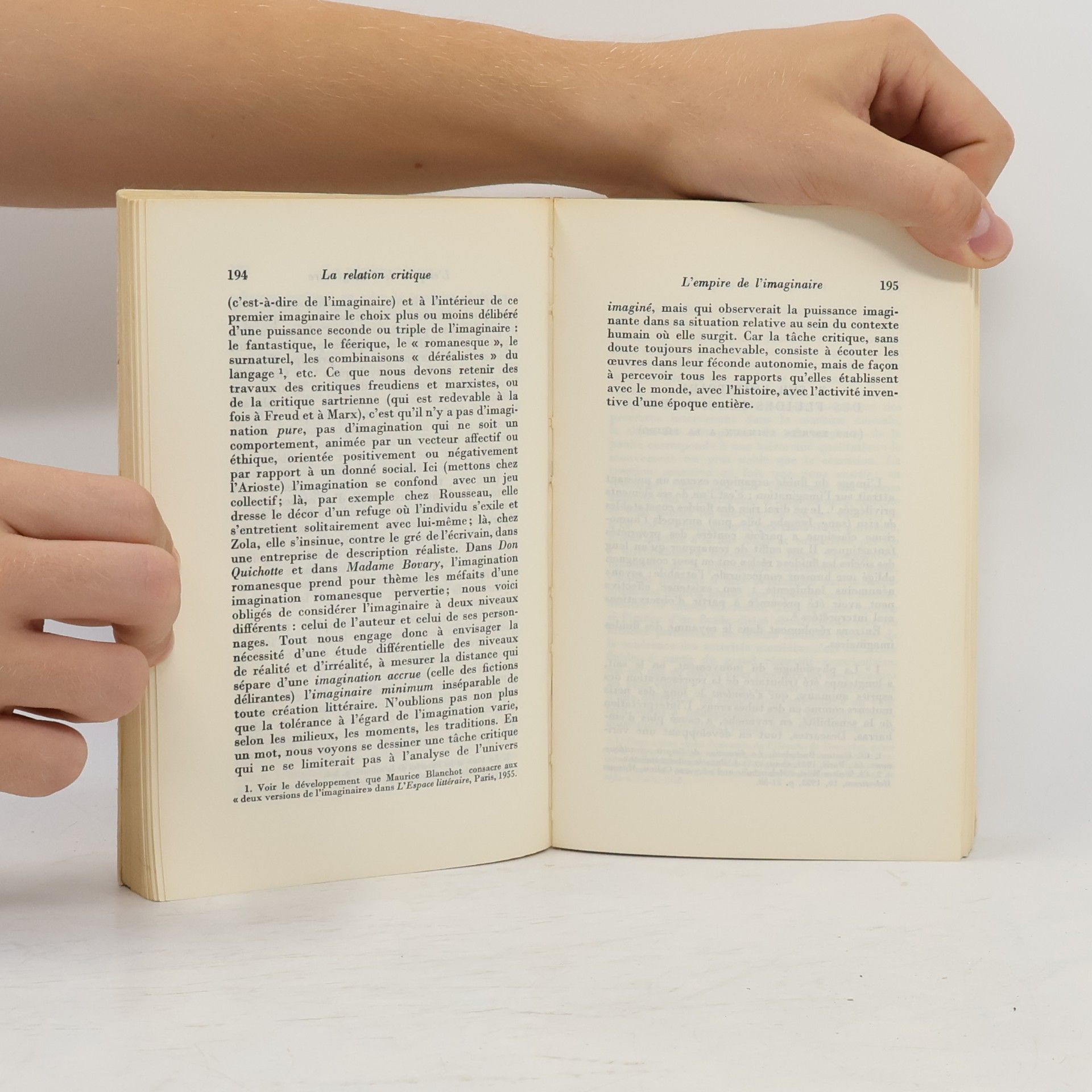 Jean Starobinski La relation critique