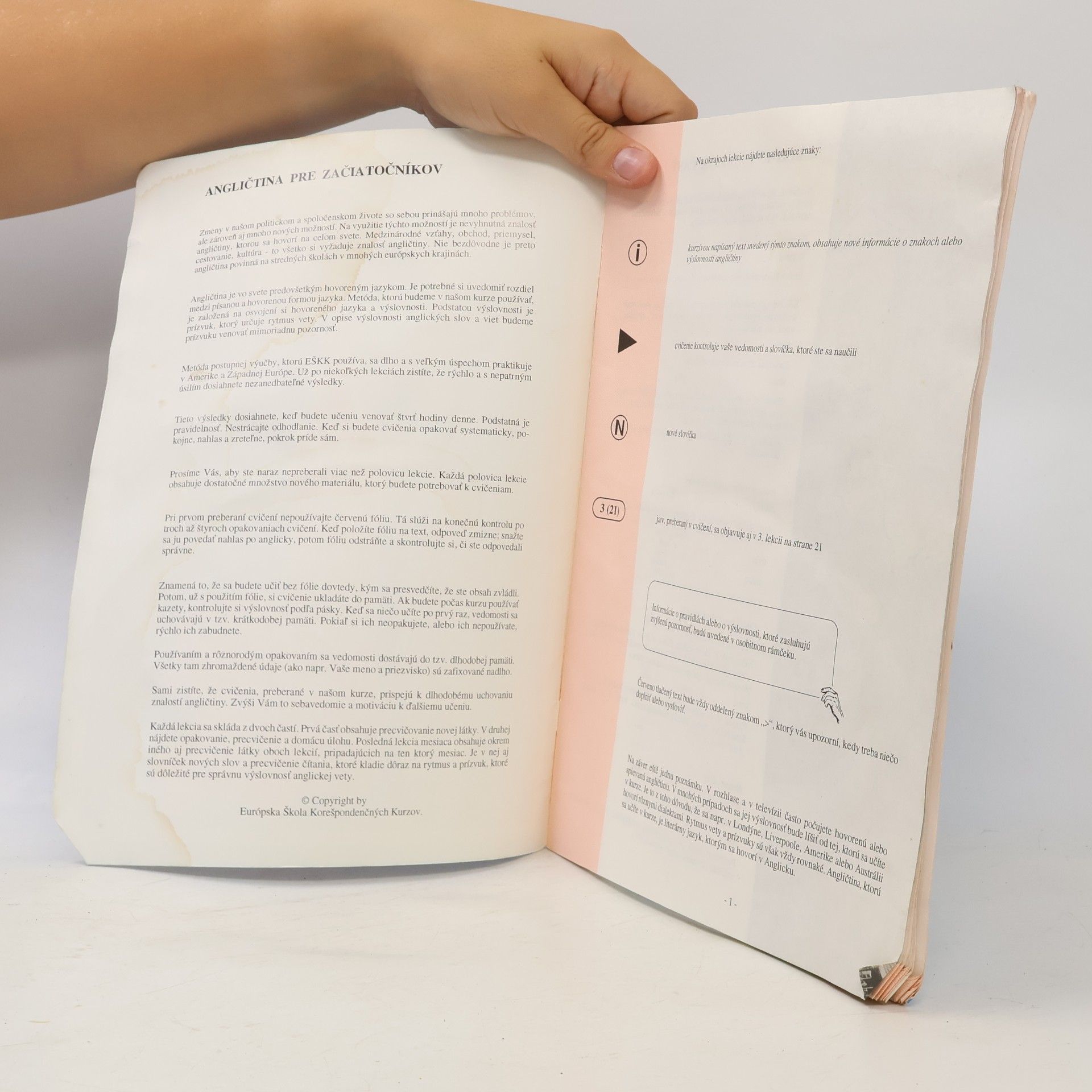 Autorenkollektiv Angličtina pre začiatočníkov. Lekcia 1 a 2