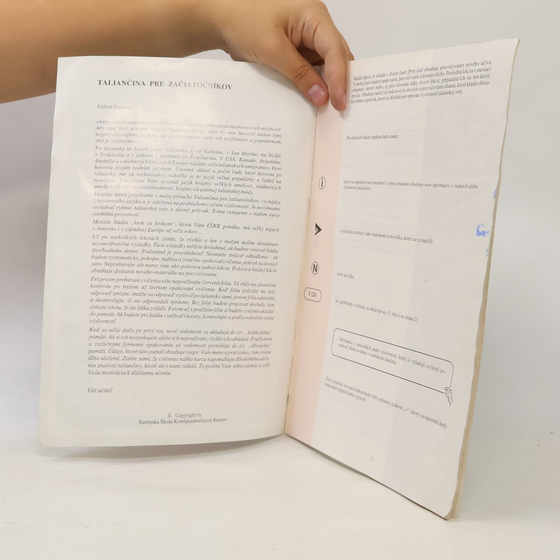 Autorenkollektiv Taliančina pre začiatočníkov. Lekcia 1 a 2