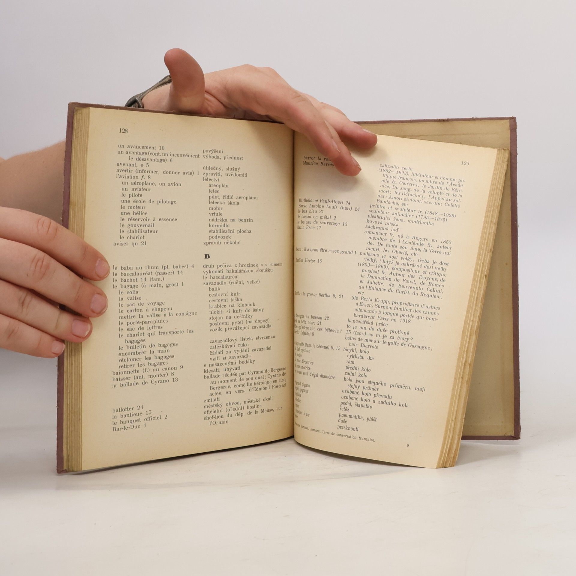 Bornecque Bartošek Bernard Livre de conversation francaise