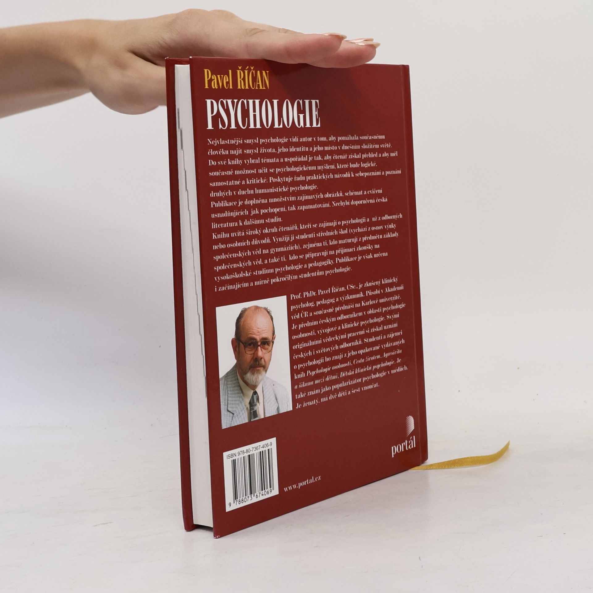 Pavel Říčan Psychologie: Příručka pro studenty