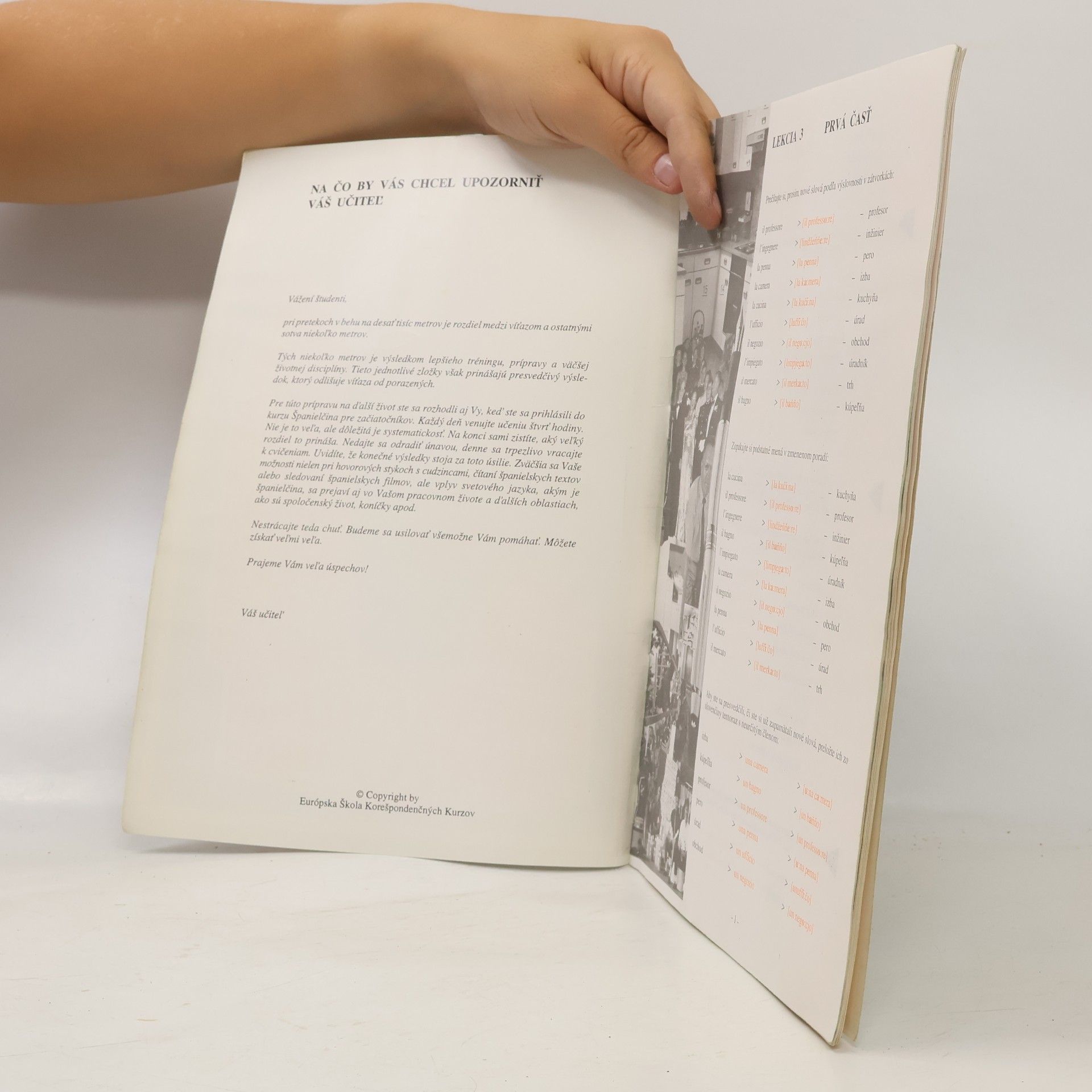 Autorenkollektiv Taliančina pre začiatočníkov. Lekcia 3-4