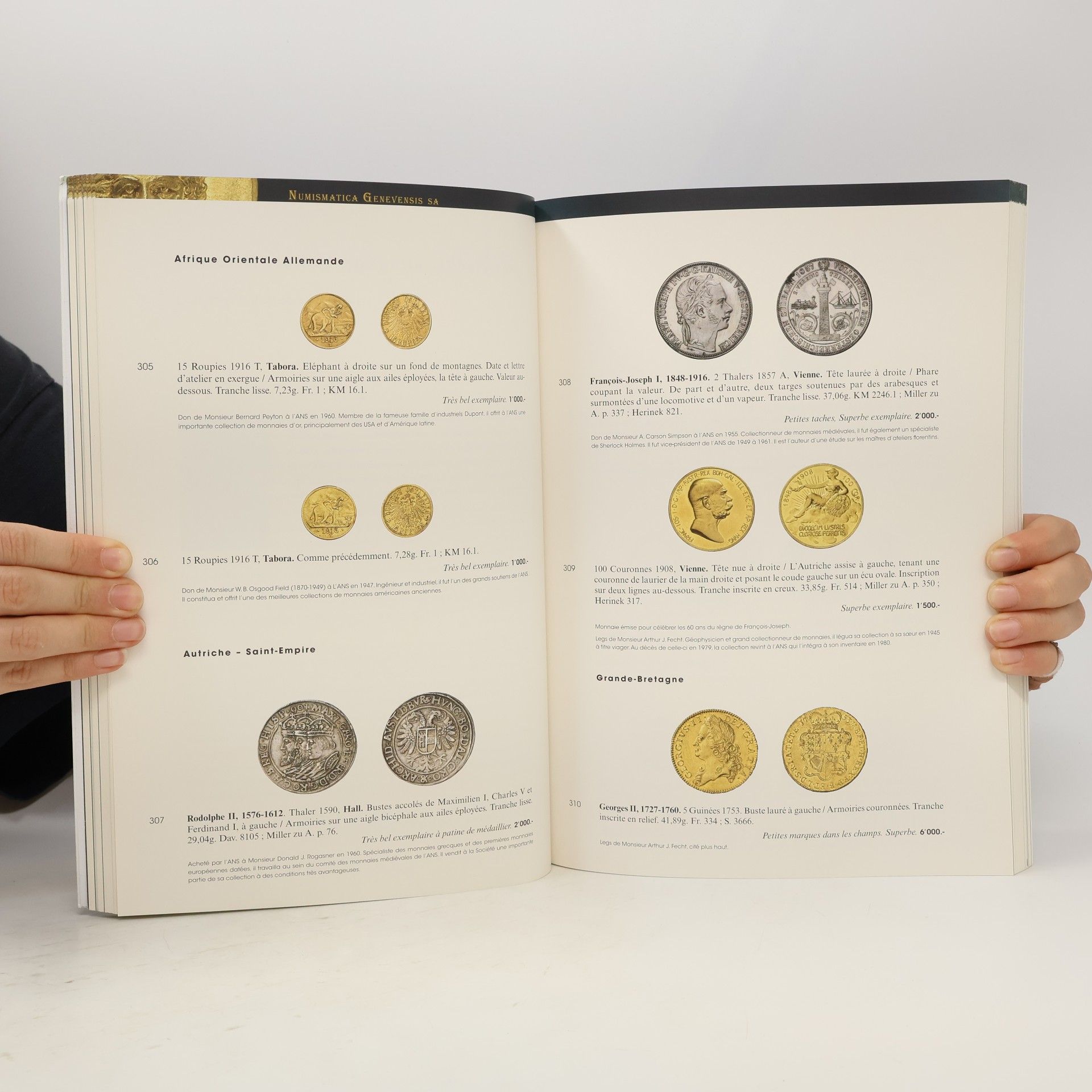 Autorenkollektiv Numismatica Genevensis SA