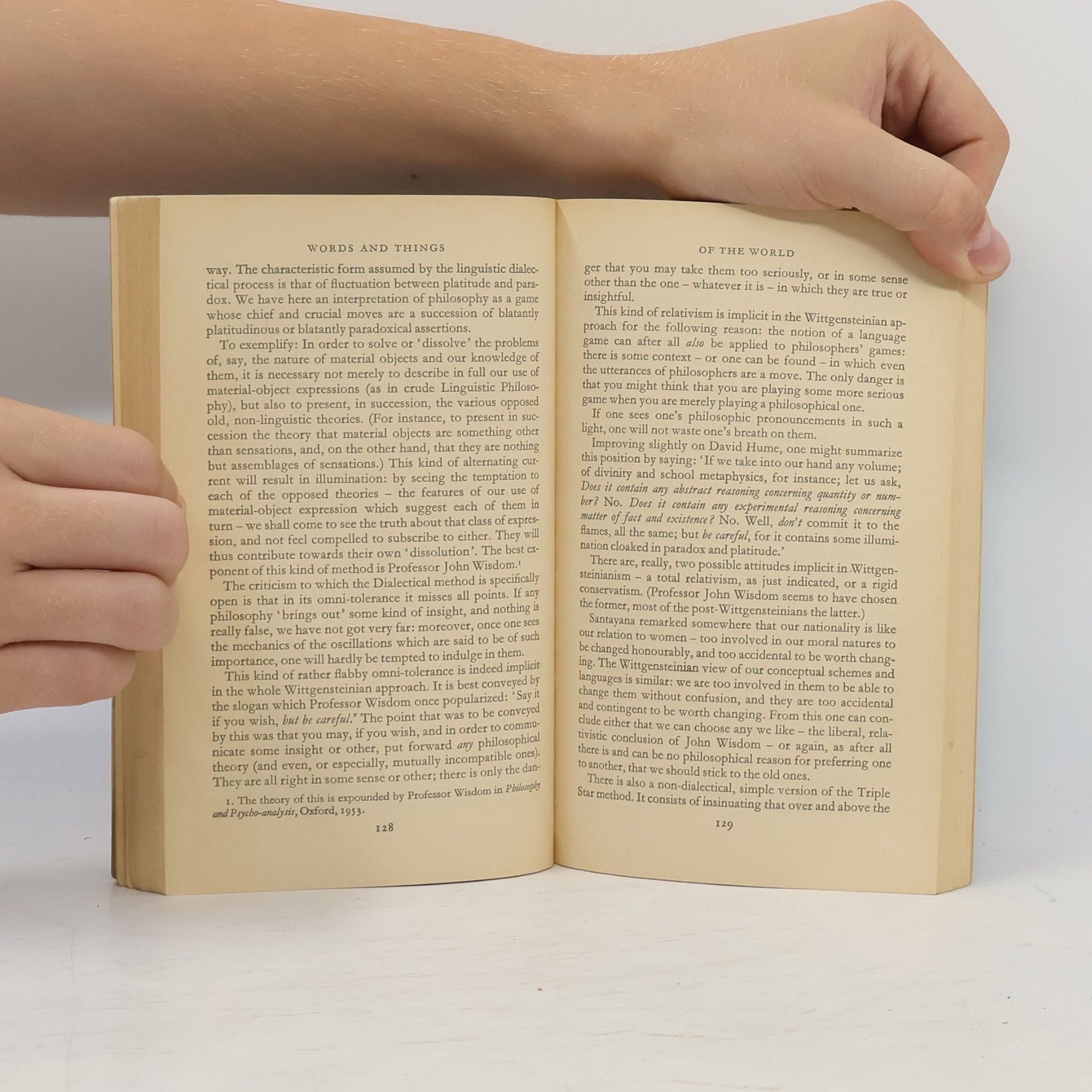 Ernest Gellner Words and Things