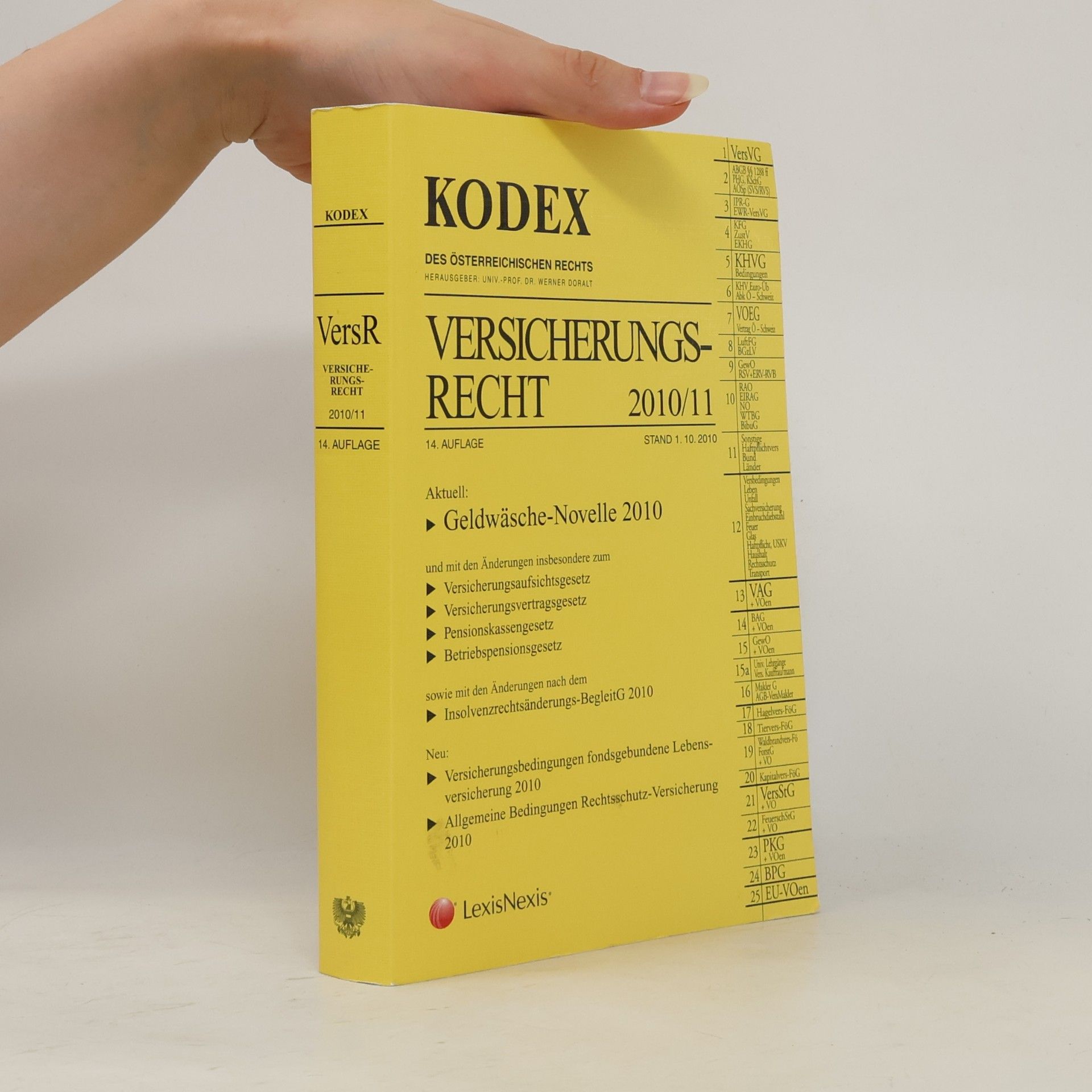 Gerlinde Weilinger Kodex des Österreichischen Rechts: Versicherungsrecht