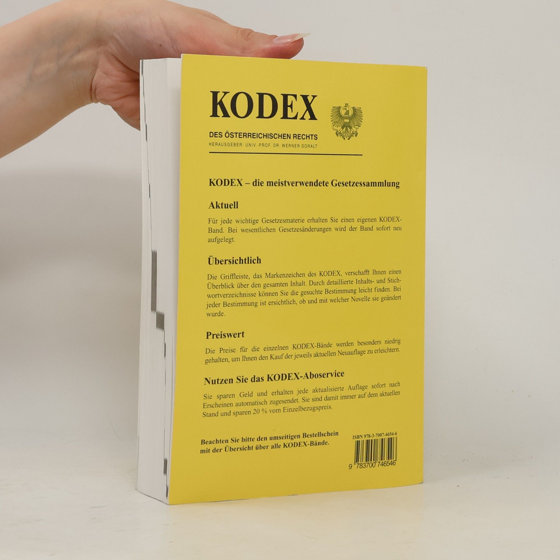 Gerlinde Weilinger Kodex des Österreichischen Rechts: Versicherungsrecht