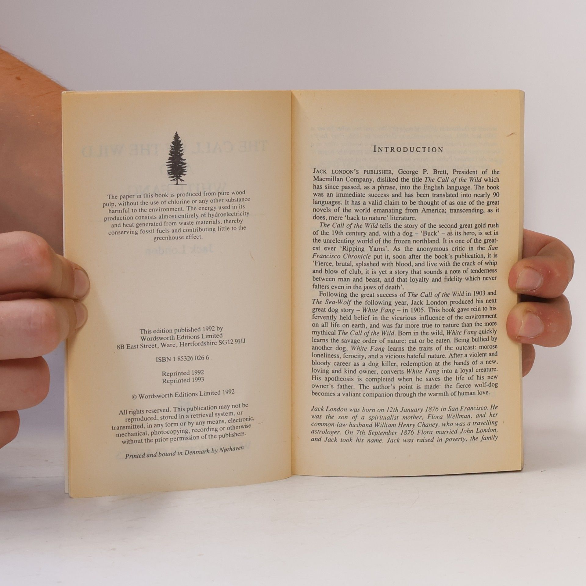 Jack London The Call of the Wild & White Fang