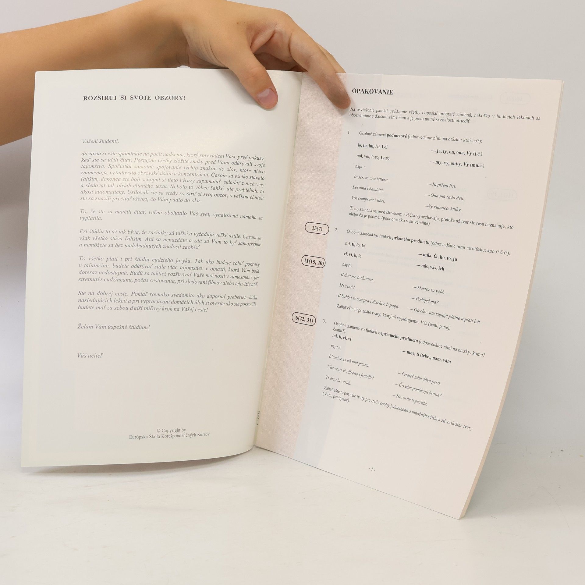 Autorenkollektiv Taliančina pre začiatočníkov. Lekcia 15 a 16