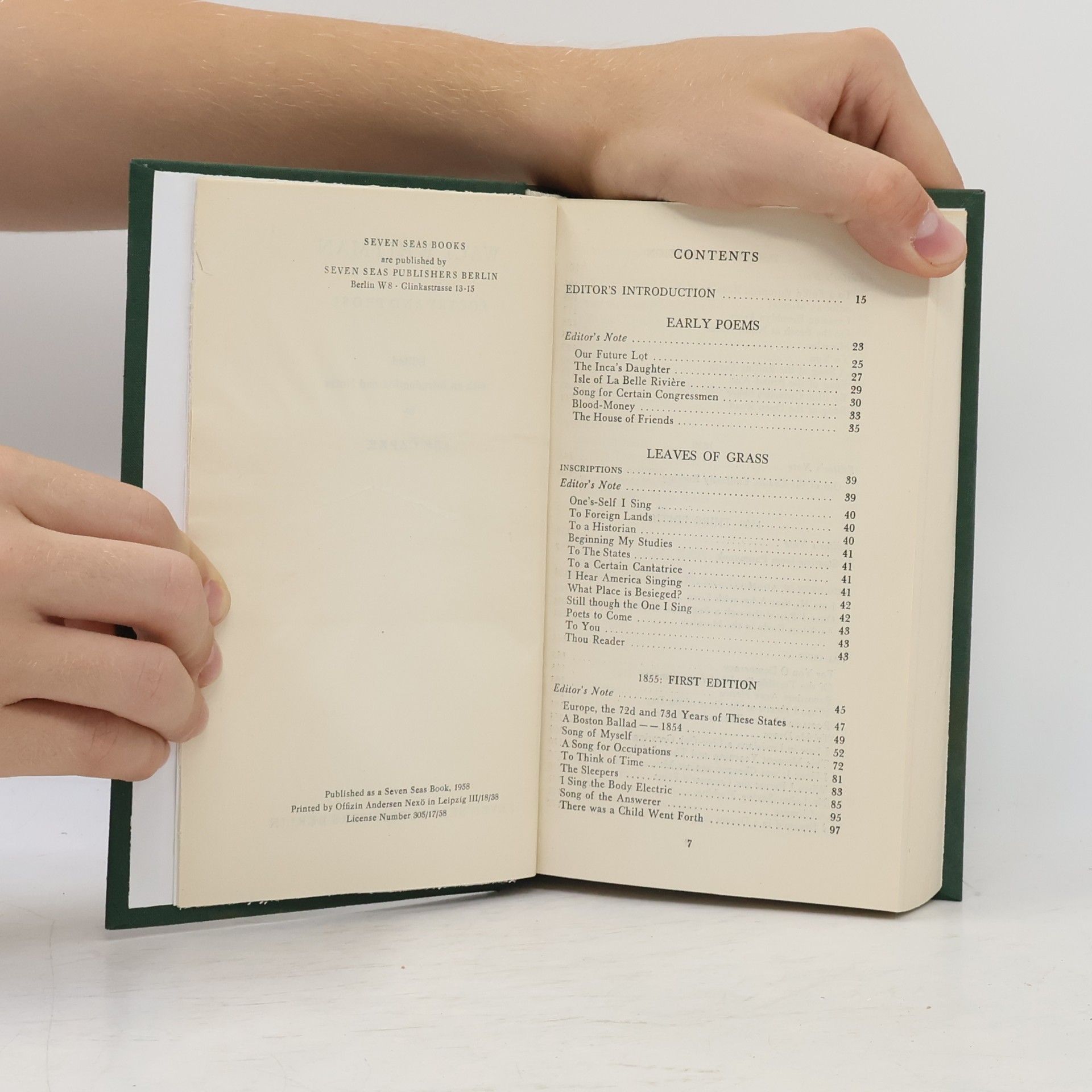 Walt Whitman Poetry and Prose