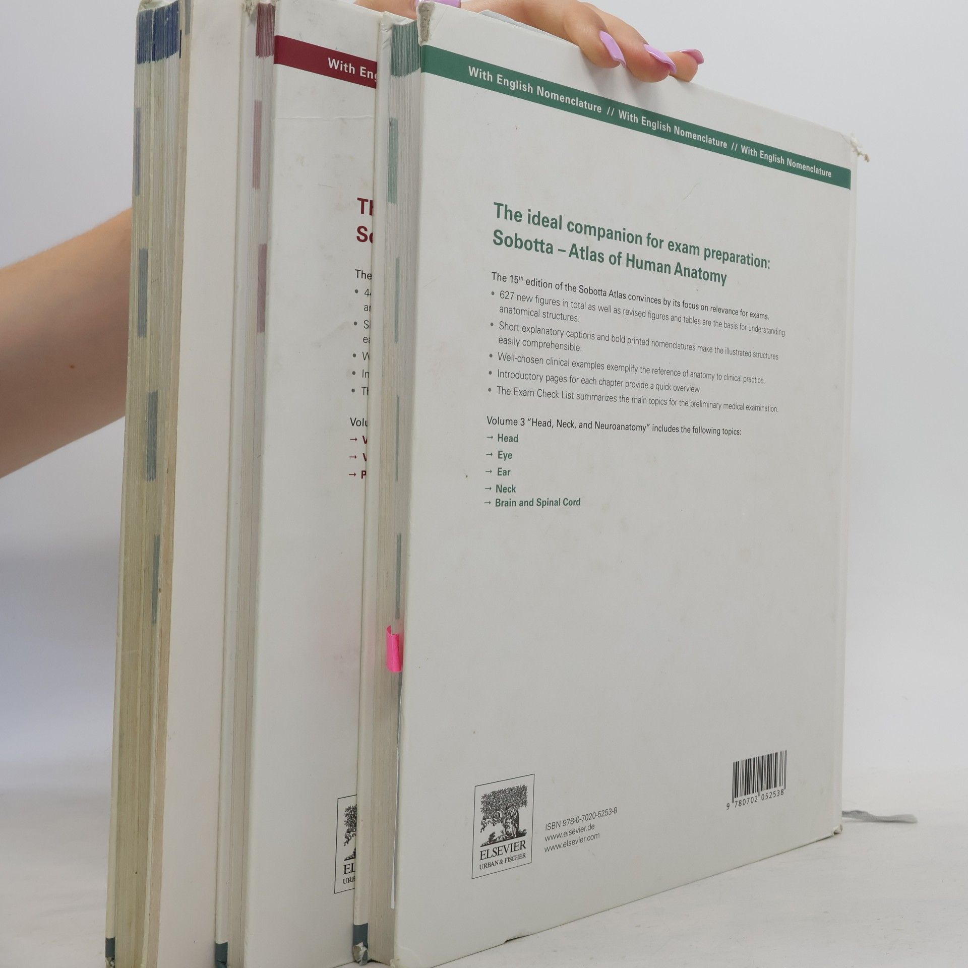 Various authors Sobotta. Atlas of Human Anatomy