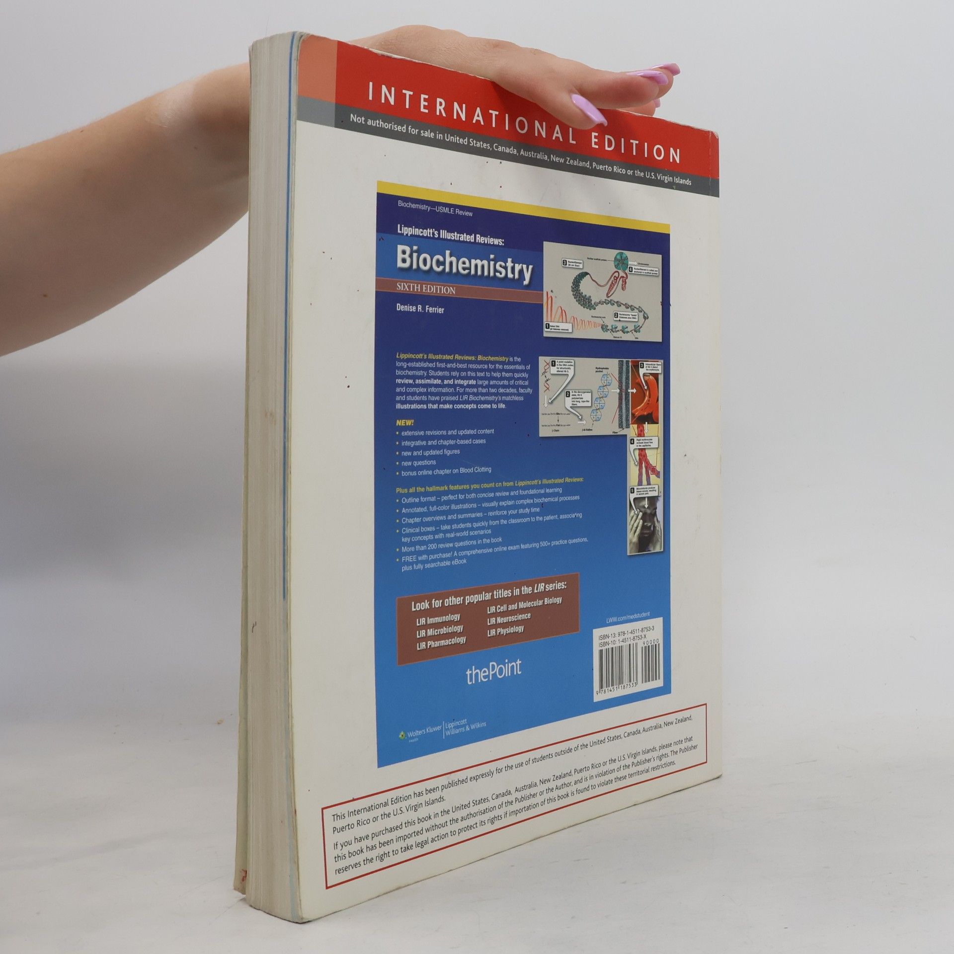 Denise R. Ferrier Lippincott's Illustrated Reviews: Biochemistry