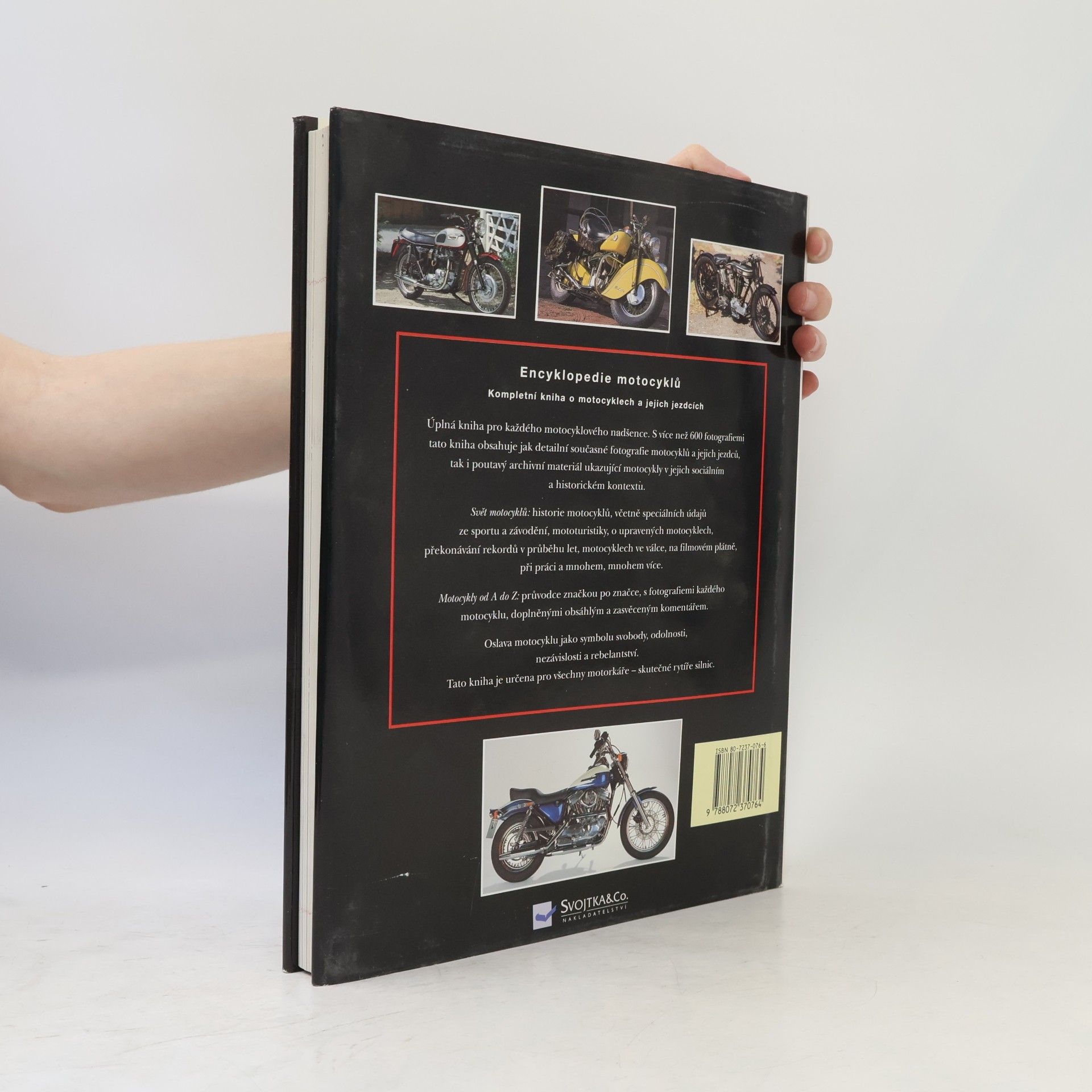 Roland Brown Encyklopedie motocyklů : kompletní kniha o motocyklech a jejich jezdcích