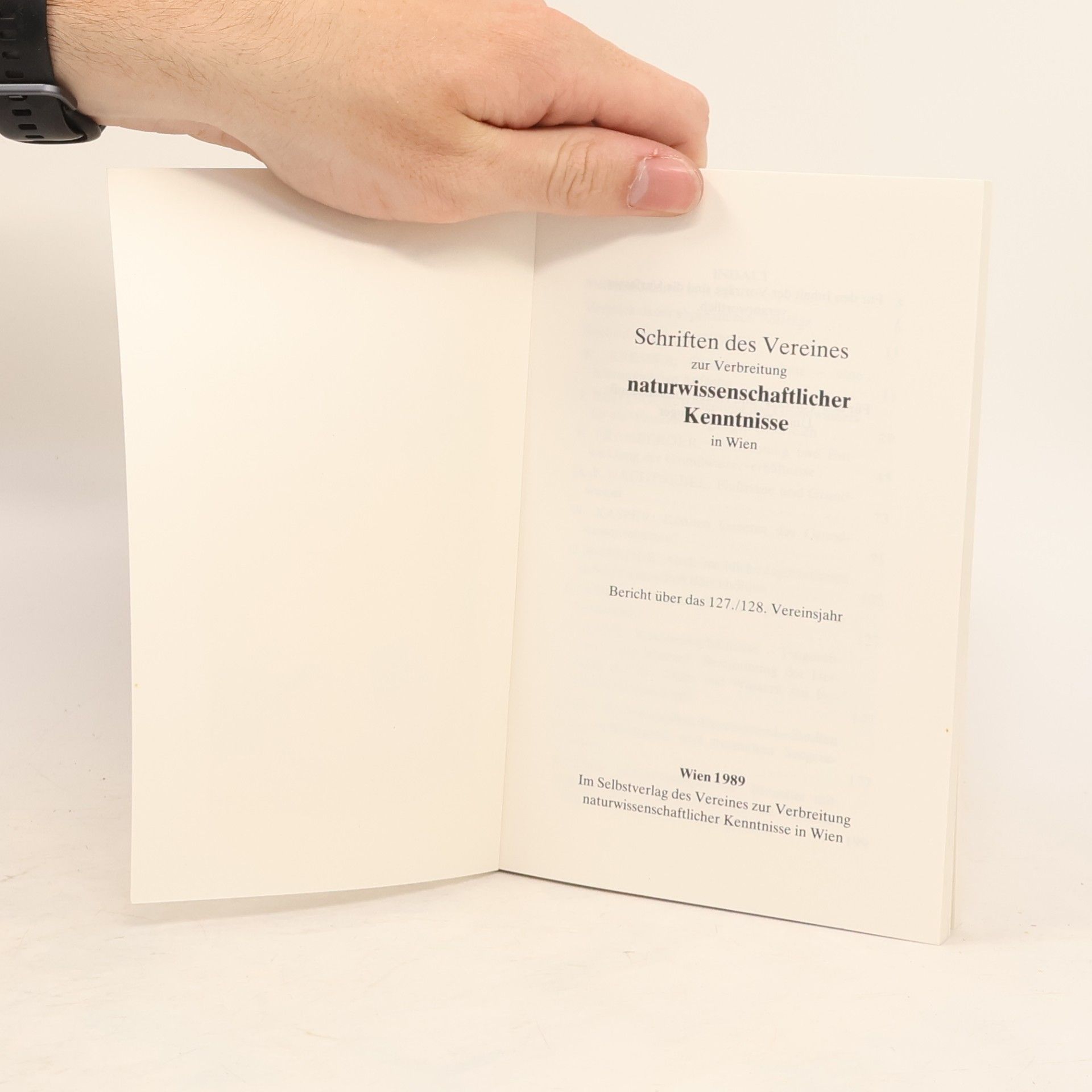 Autorenkollektiv Schriften des Vereines zur Verbreitung naturwissenschaftlicher Kenntnisse in Wien 127.