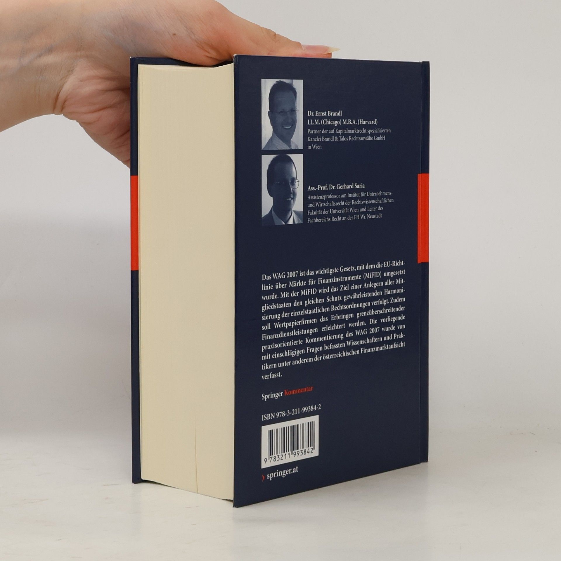 Ernst Brandl Wertpapieraufsichtsgesetz