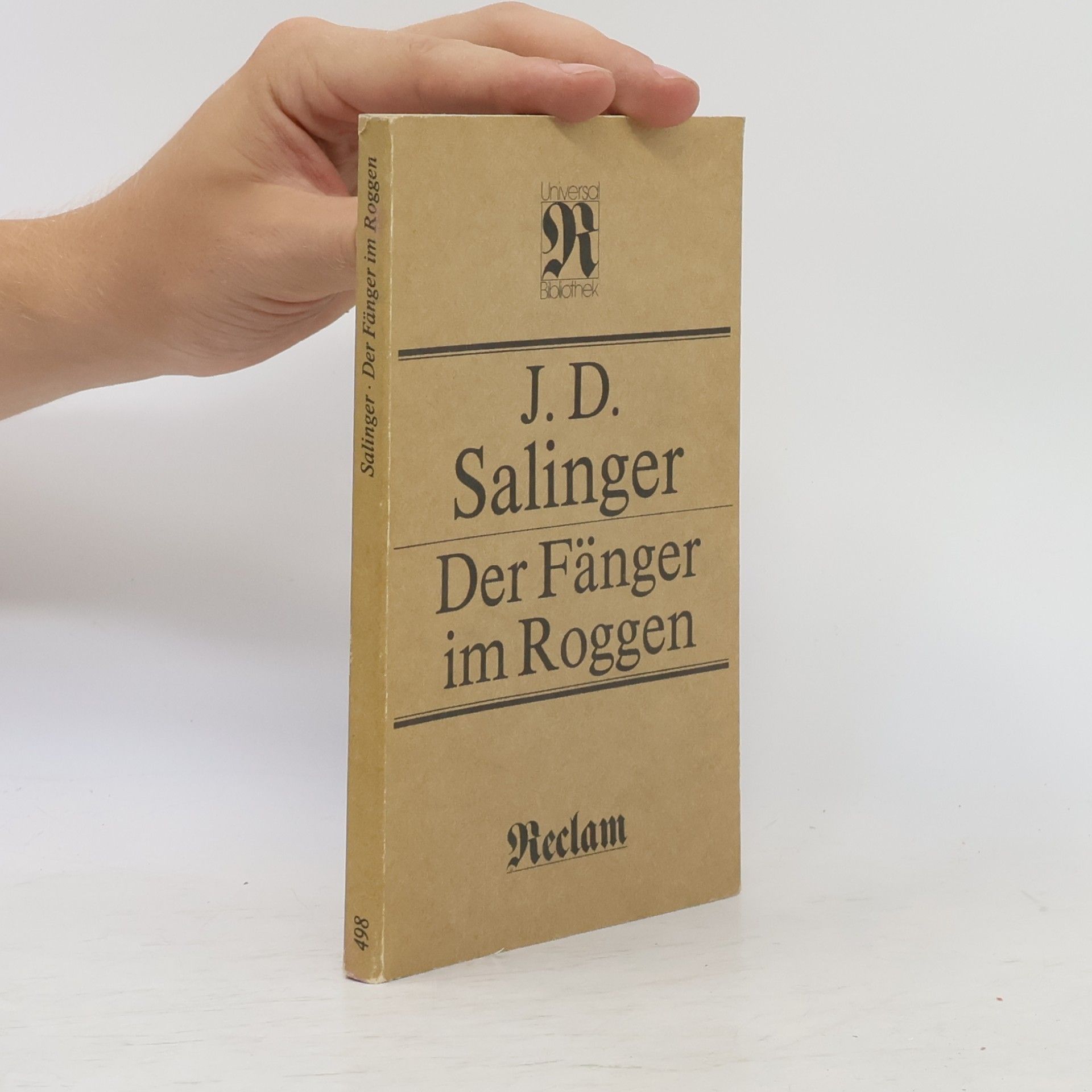 J. D. Salinger Der Fänger im Roggen
