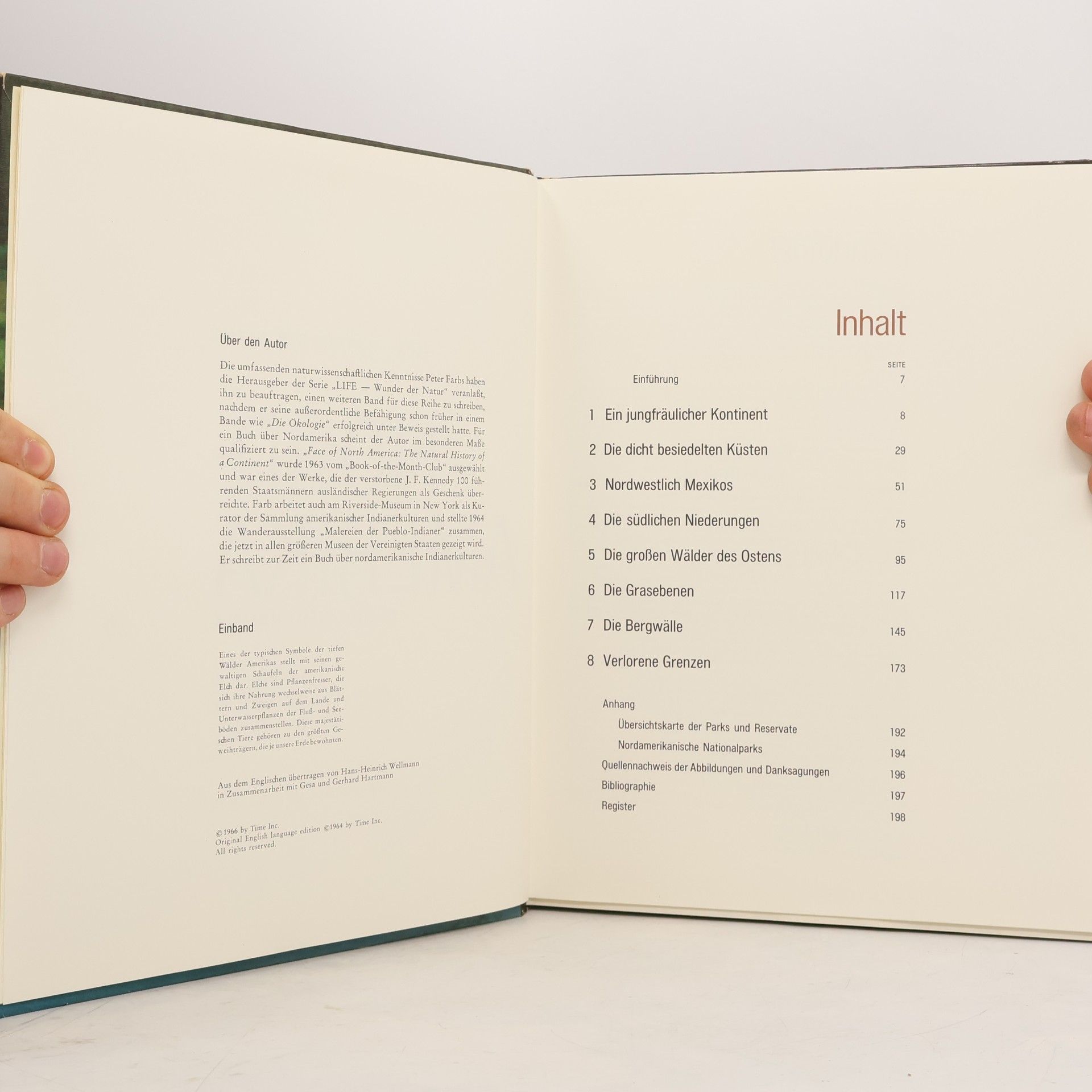 Kenntnisse Peter Farbs Nordamerika. Flora und Fauna