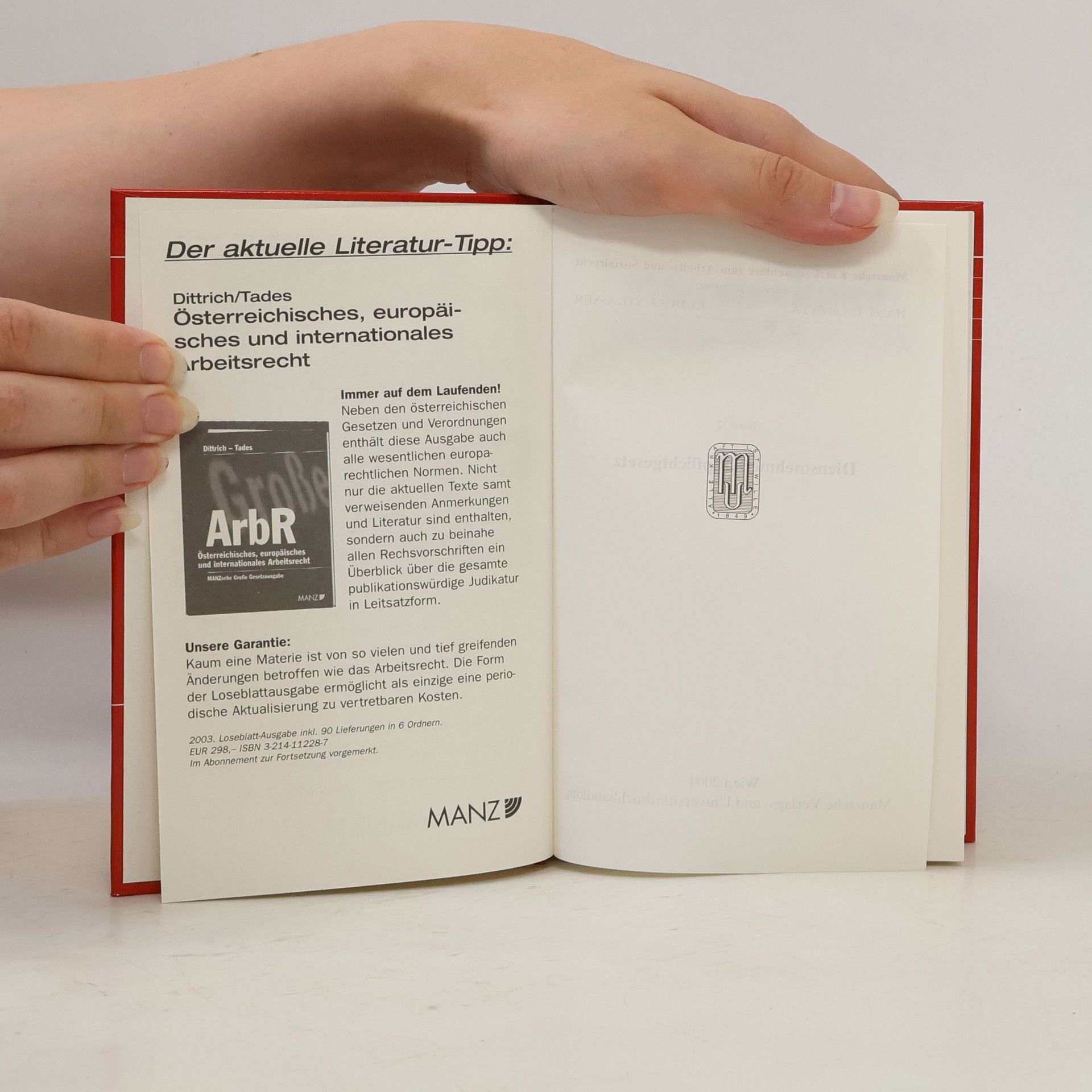 Various authors DienstnehmerhaftpflichtG