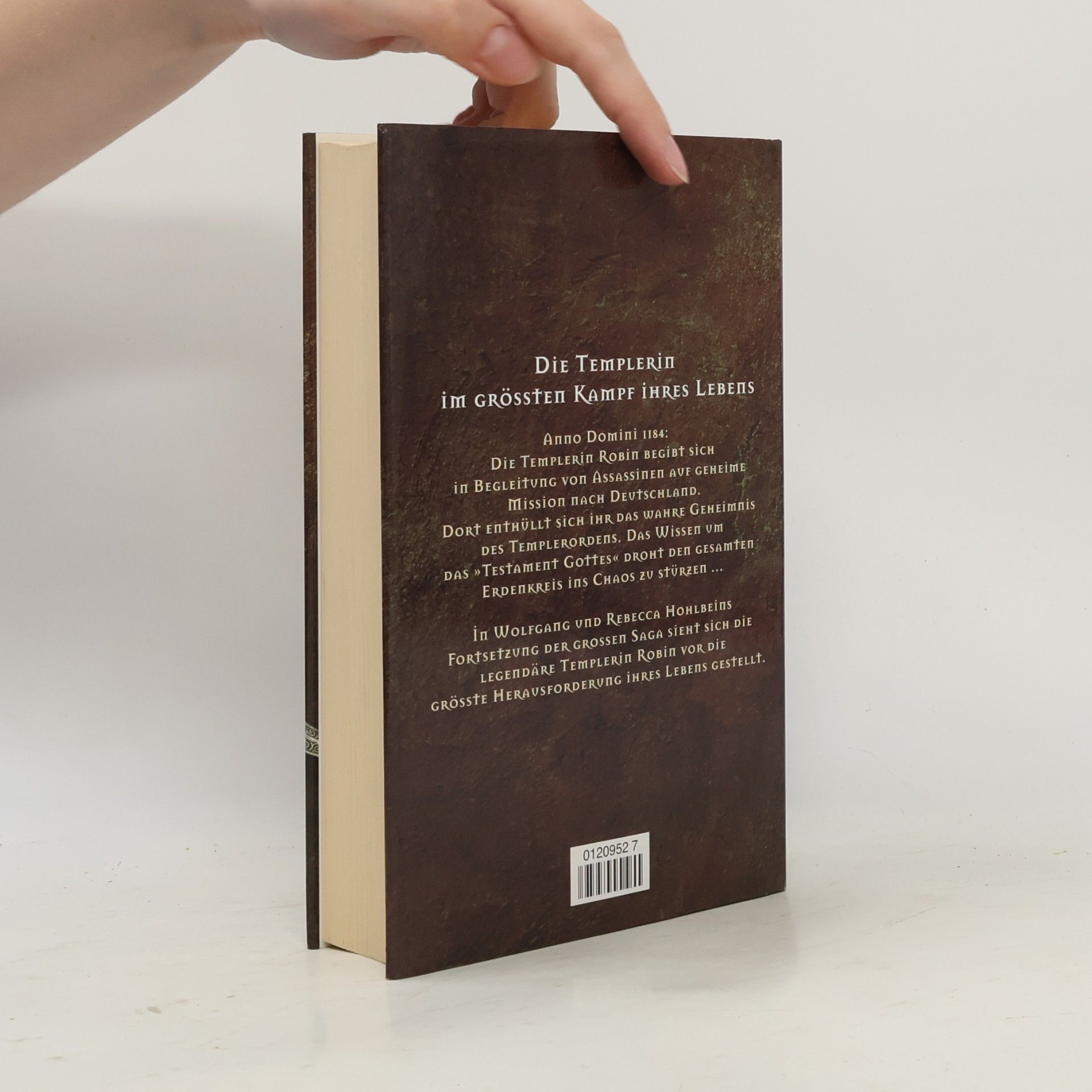 Wolfgang Hohlbein Die Templerin. Das Testament Gottes