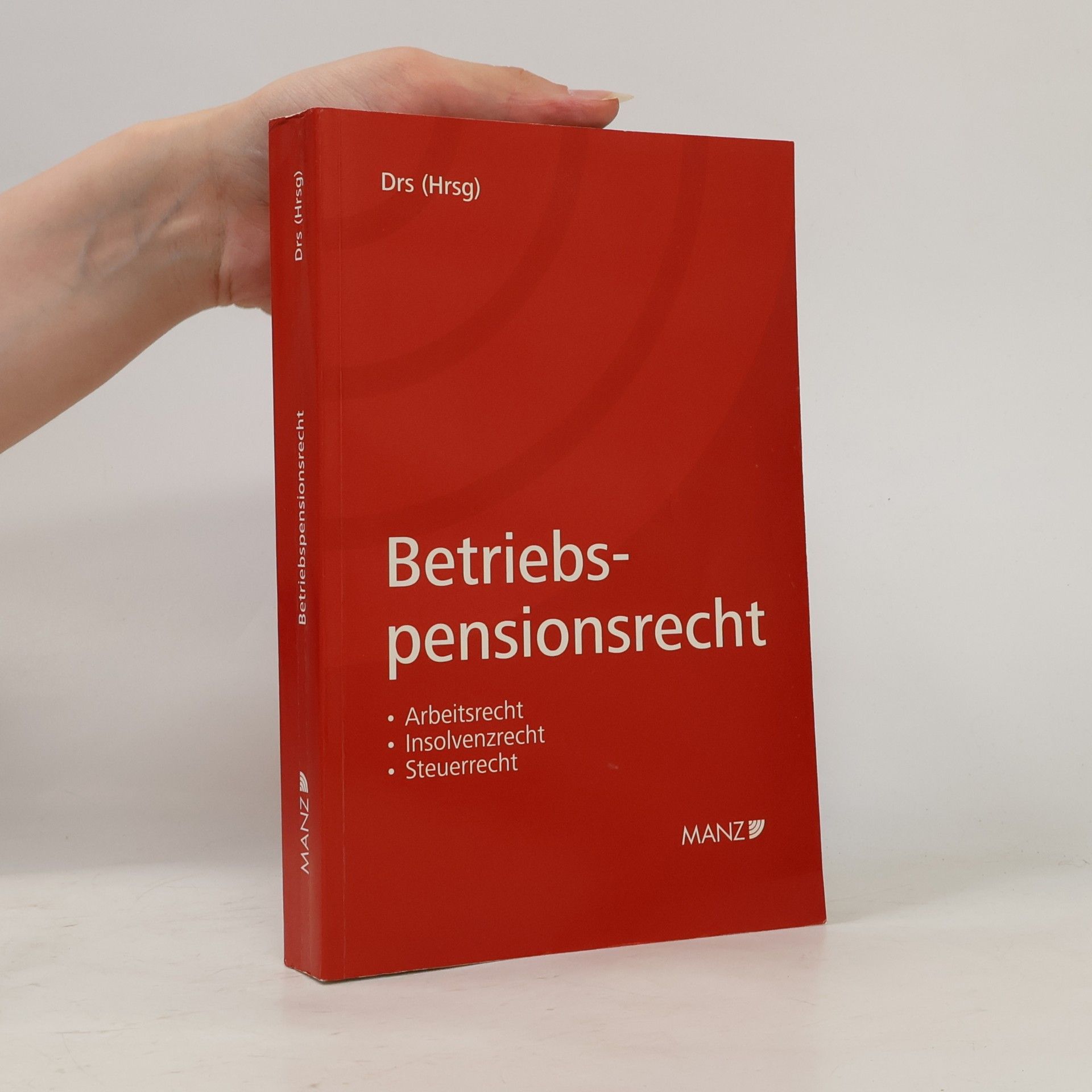 Monika Drs Betriebspensionsrecht