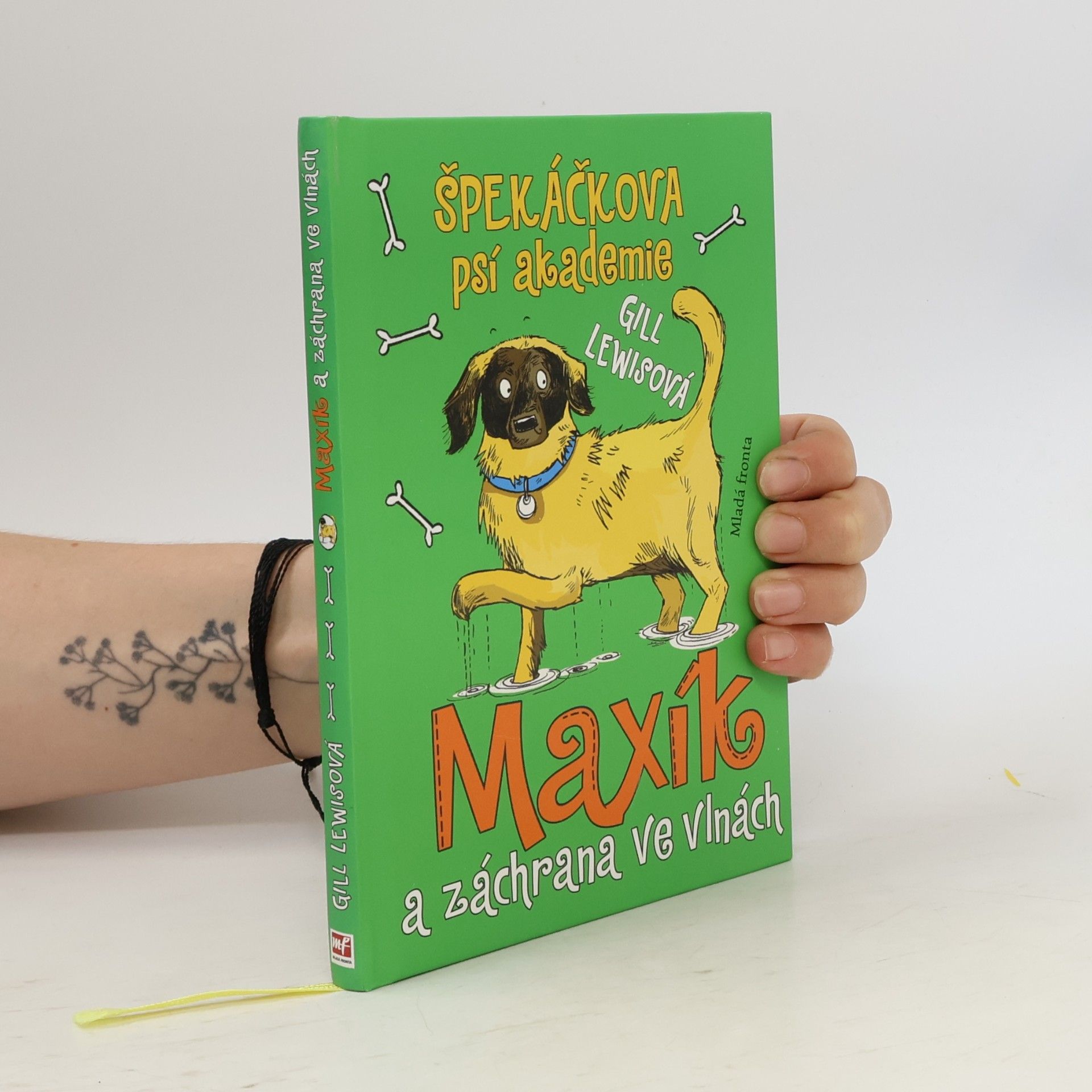 Gill Lewis Maxík a záchrana ve vlnách. Špekáčkova psí akademie 4