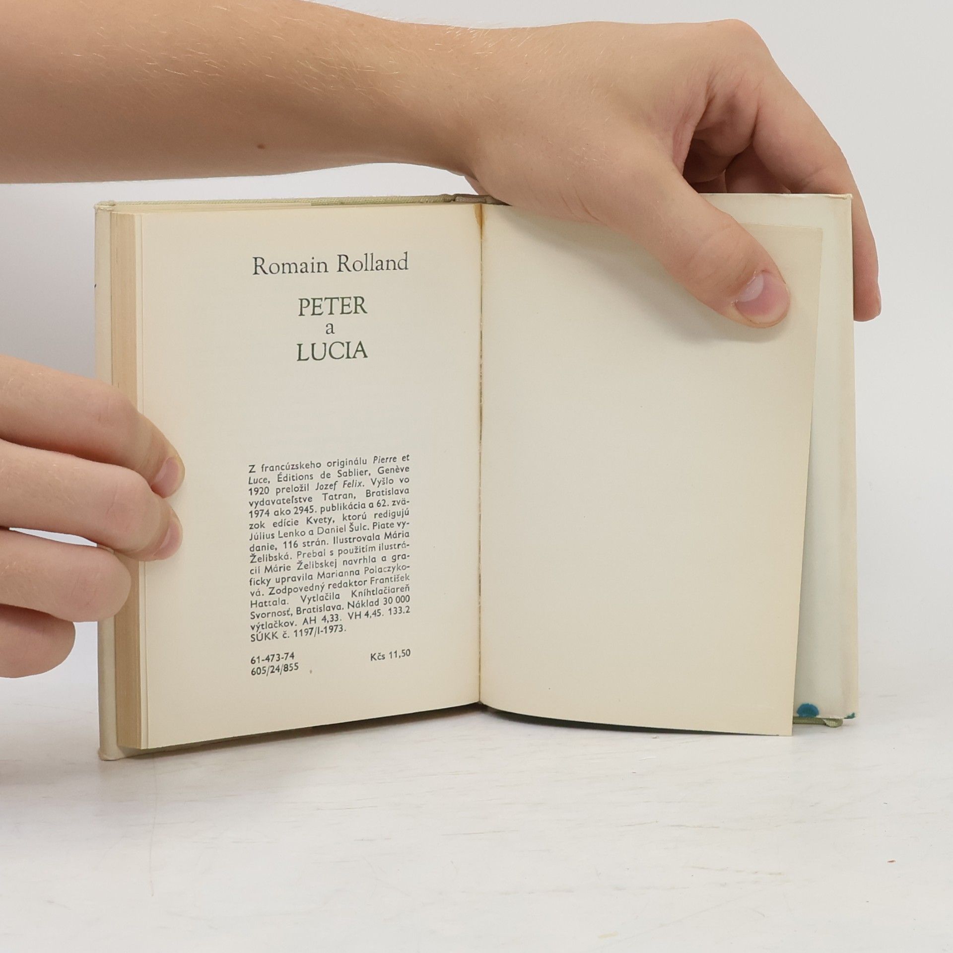 Romain Rolland Peter a Lucia